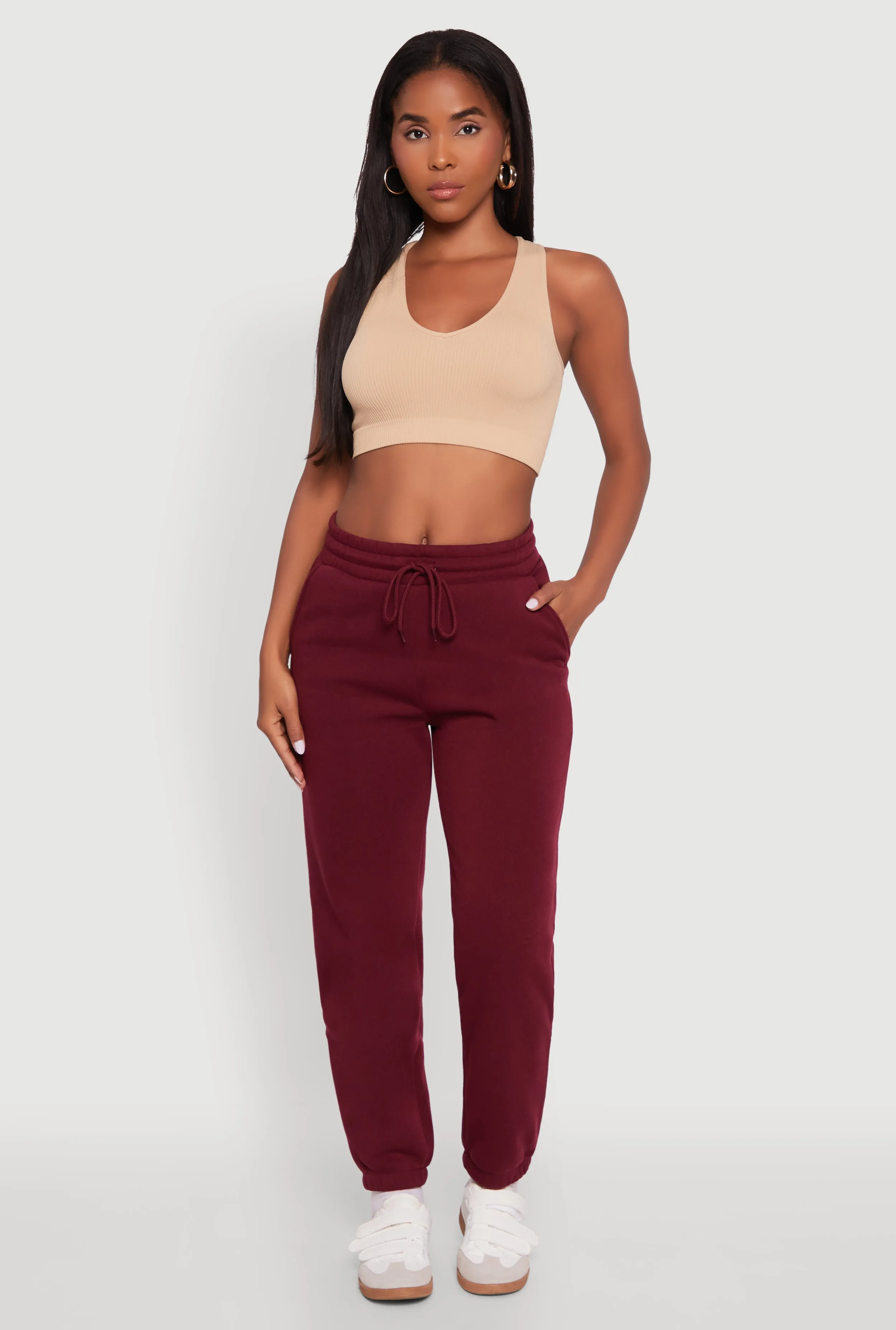 Fleece Sweatpants with Pockets sold by Rainbow