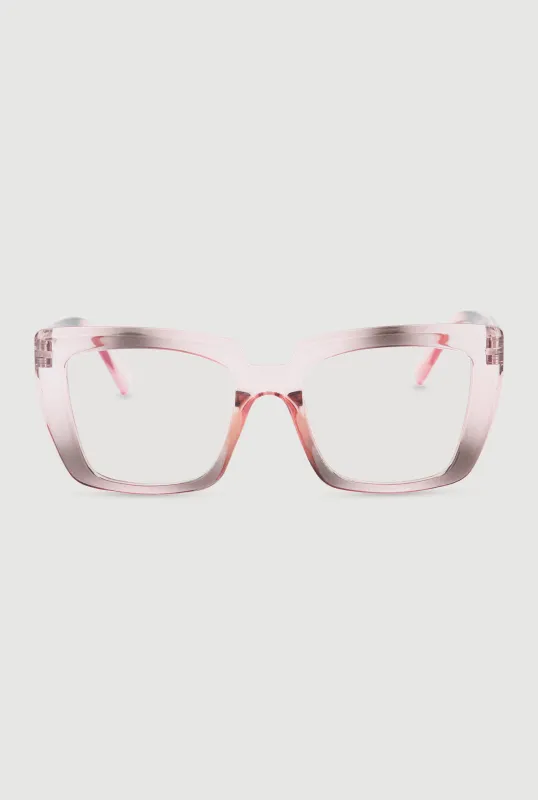 Gradient Frame Blue Light Glasses sold by Rainbow