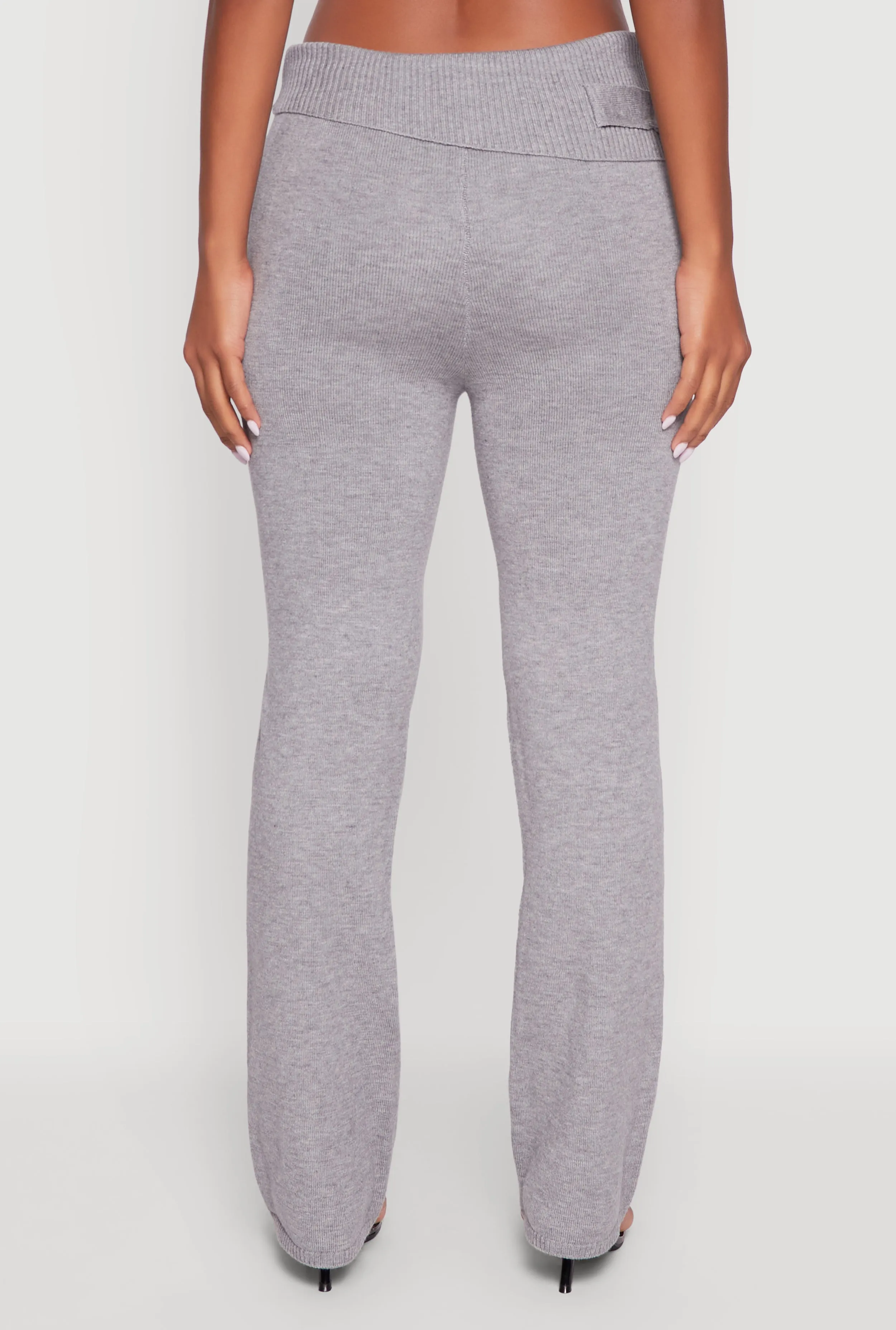 Fold Over Buckle Detail Slim Leg Pants sold by Rainbow product image thumbnail 5