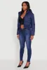 Cropped Hooded Puffer Jacket sold by Rainbow