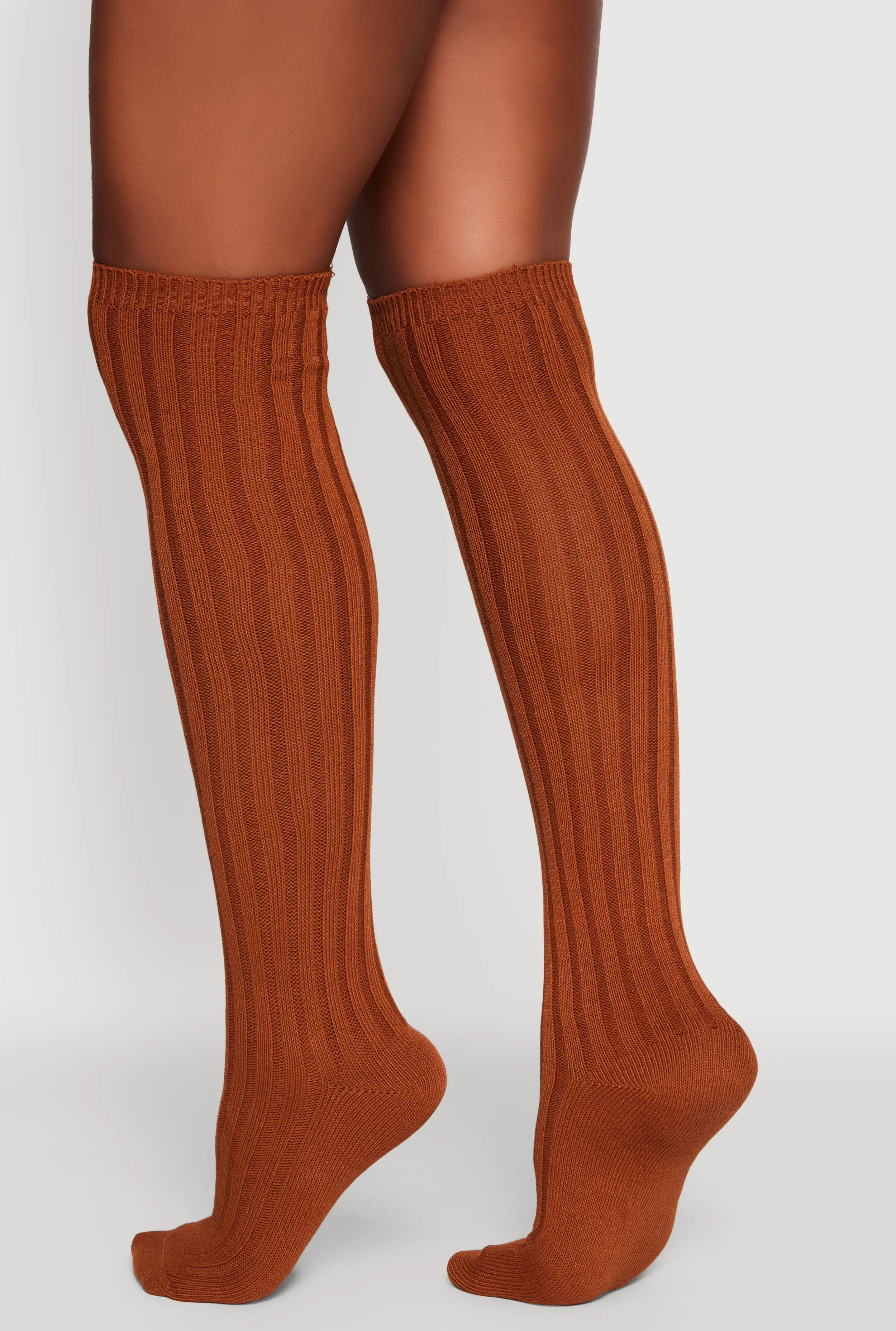 Ribbed Knit Over the Knee Socks Size 9-11 sold by Rainbow product image thumbnail 2