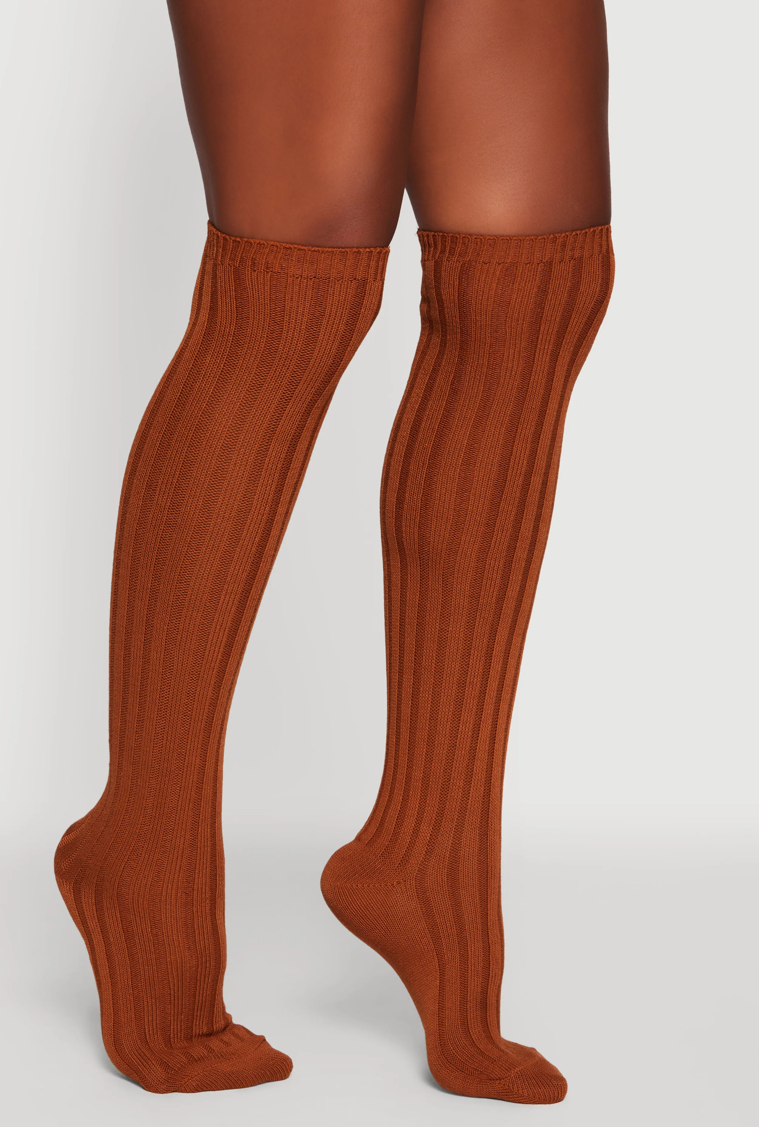 Ribbed Knit Over the Knee Socks Size 9-11 sold by Rainbow product image thumbnail 2