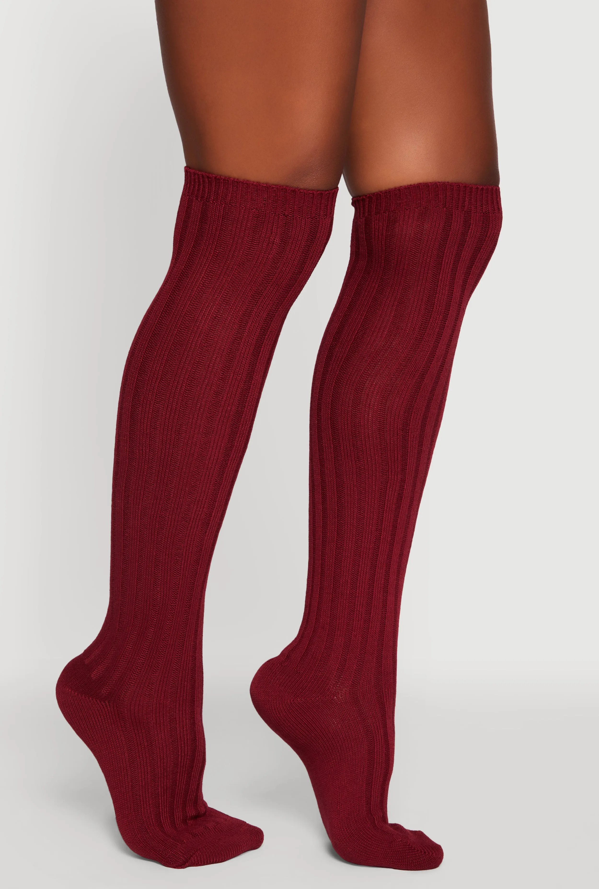 Ribbed Knit Over the Knee Socks Size 9-11 sold by Rainbow product image thumbnail 4