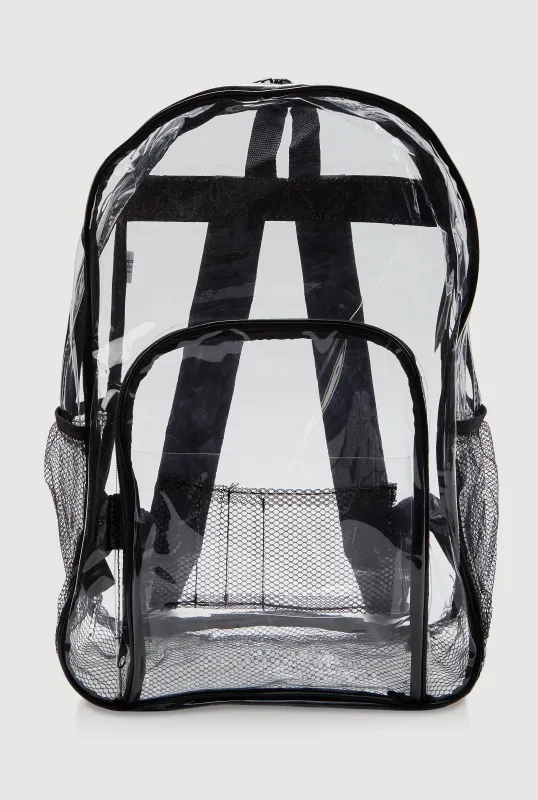 Clear Backpack sold by Rainbow
