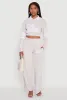 Velour High Waisted Paris Graphic Sweatpants sold by Rainbow