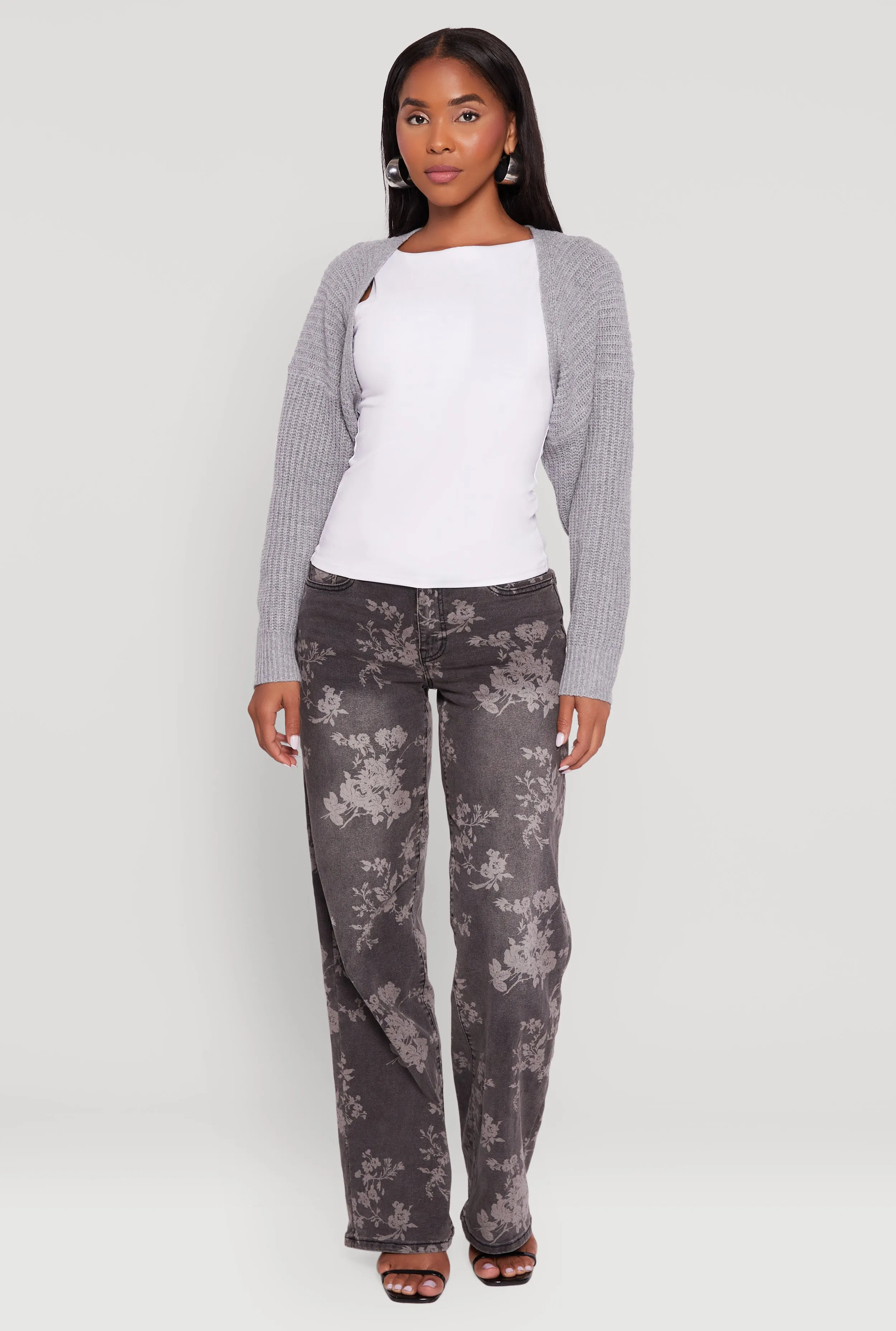 Open Front Cardigan Shrug sold by Rainbow product image thumbnail 2