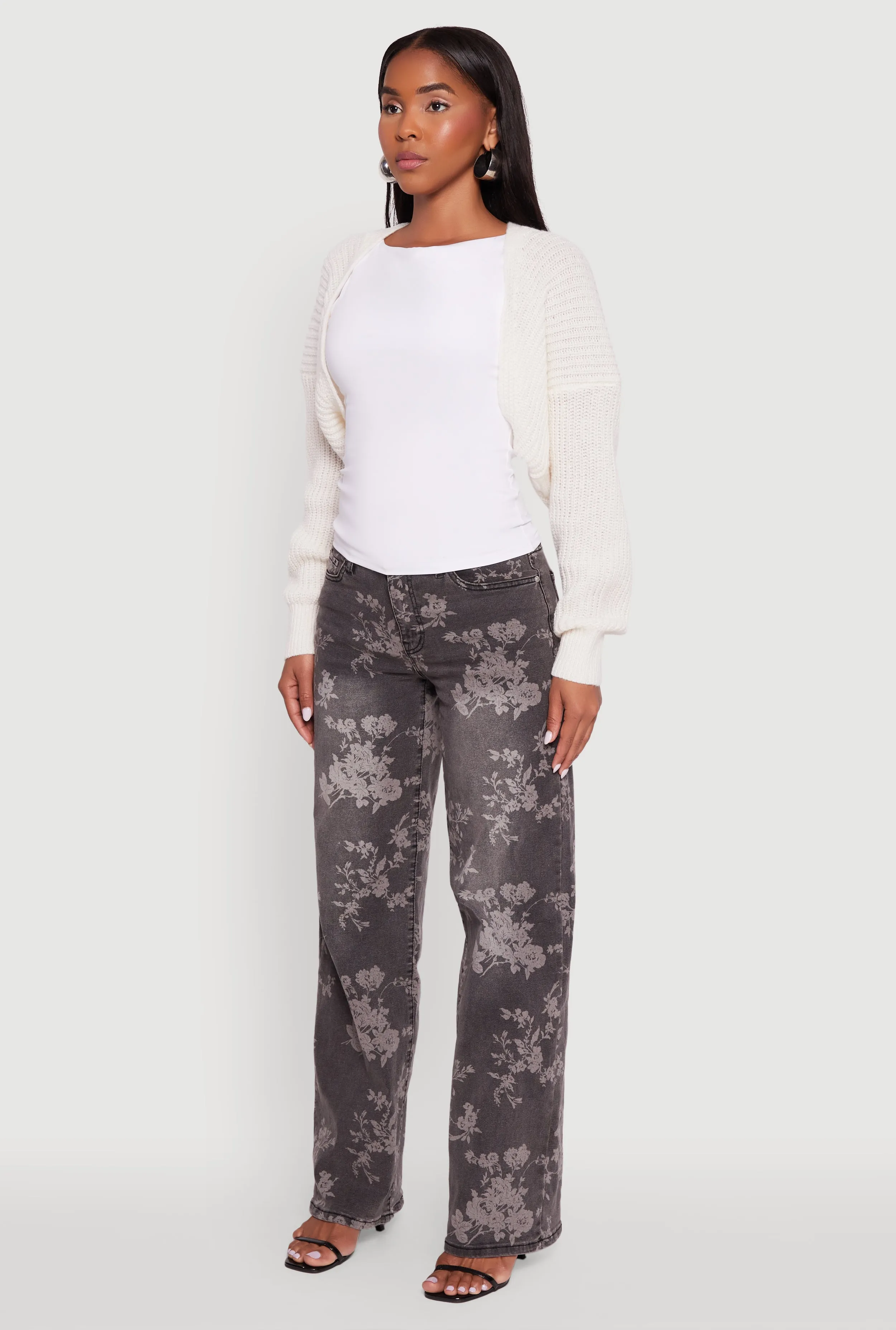 Open Front Cardigan Shrug sold by Rainbow product image thumbnail 5