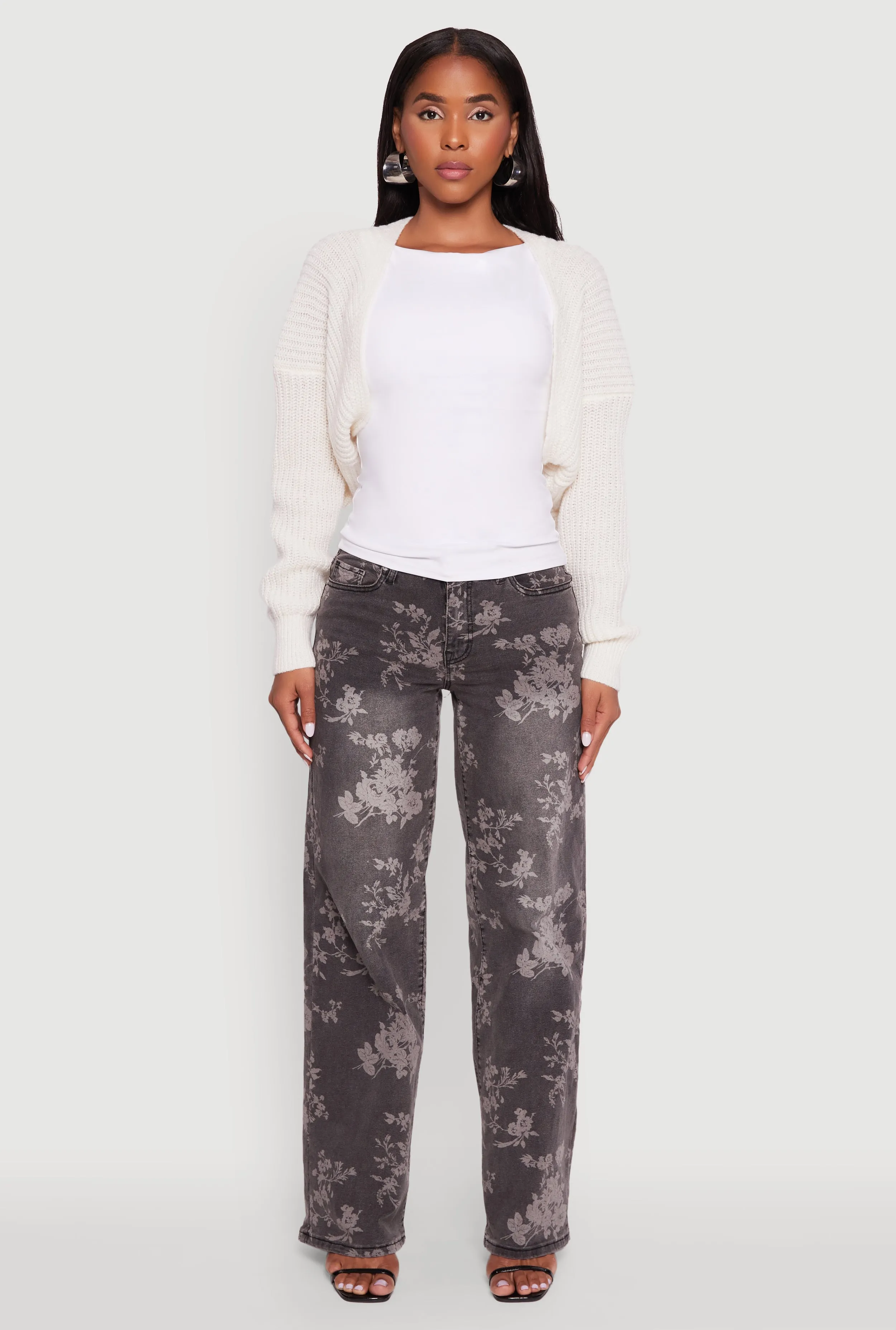 Open Front Cardigan Shrug sold by Rainbow product image thumbnail 3