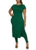 Plus Size Soft Knit Maxi Tee sold by Rainbow