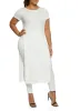 Plus Size Soft Knit Maxi Tee sold by Rainbow
