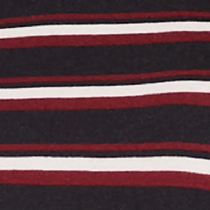 Striped Toggle Drawstring Waist Slit Back Maxi Skirt sold by Rainbow product image thumbnail 4