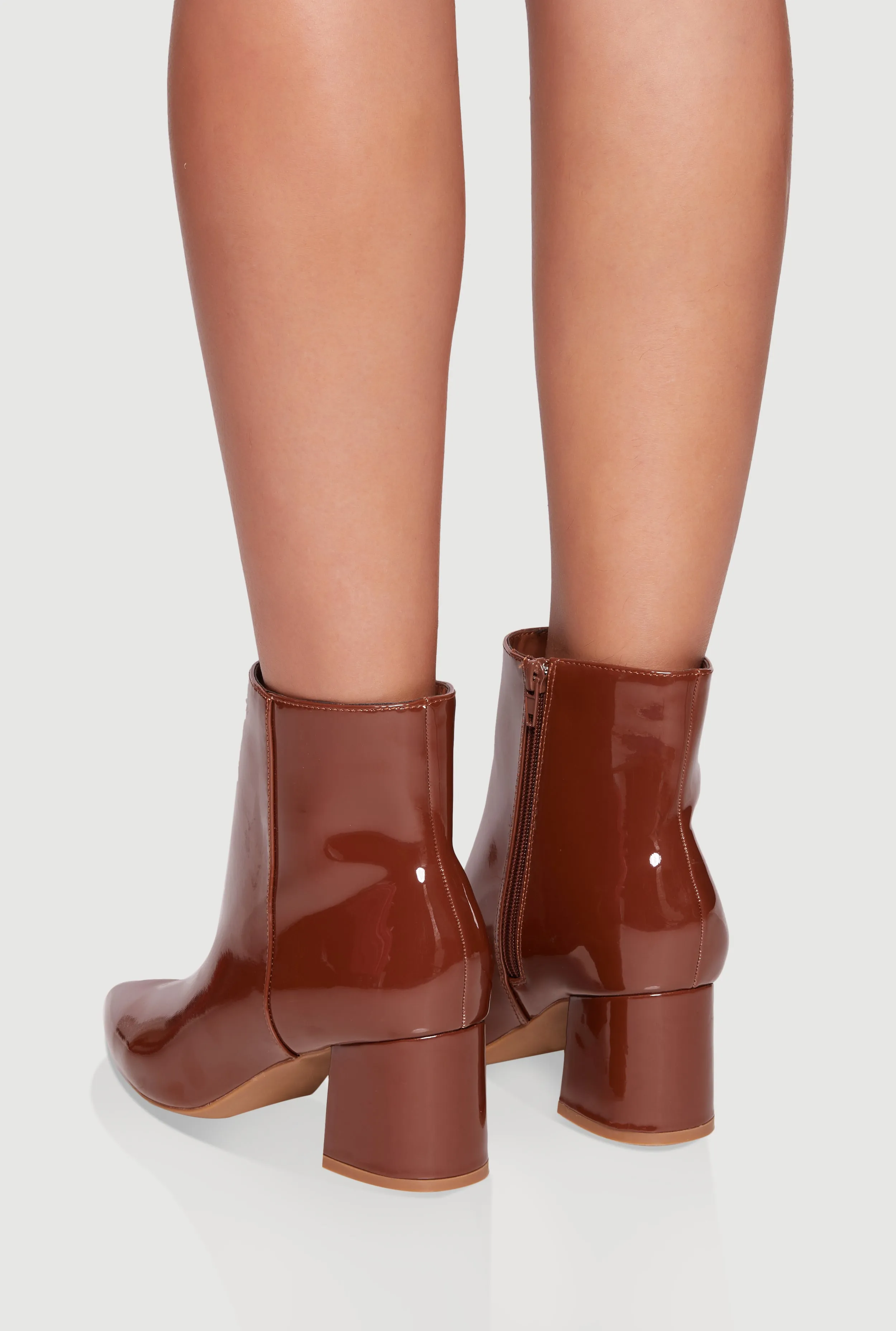 Pointed Toe Block Heel Booties sold by Rainbow product image thumbnail 3