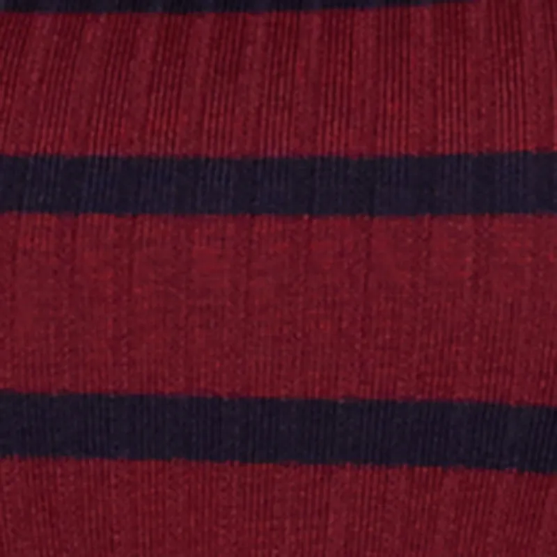 Rib Knit Striped Long Sleeve Sweater Dress sold by Rainbow product image thumbnail 4