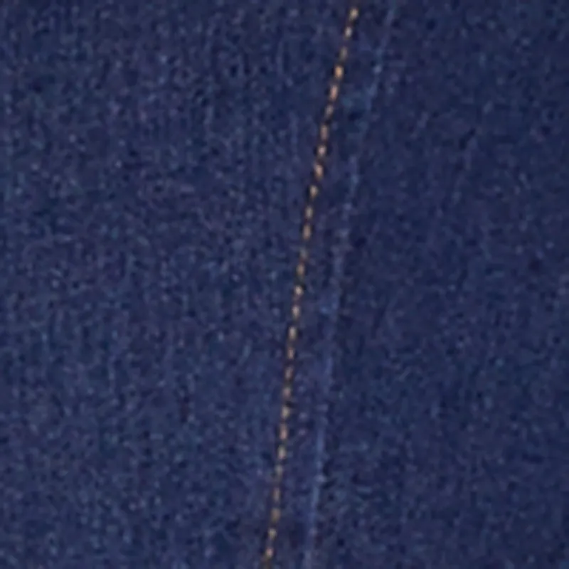 Denim Button Front Long Sleeve Shirt Dress sold by Rainbow product image thumbnail 4