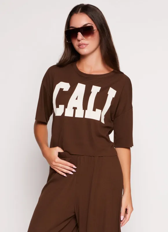 Cali Oversized Tee sold by Rainbow