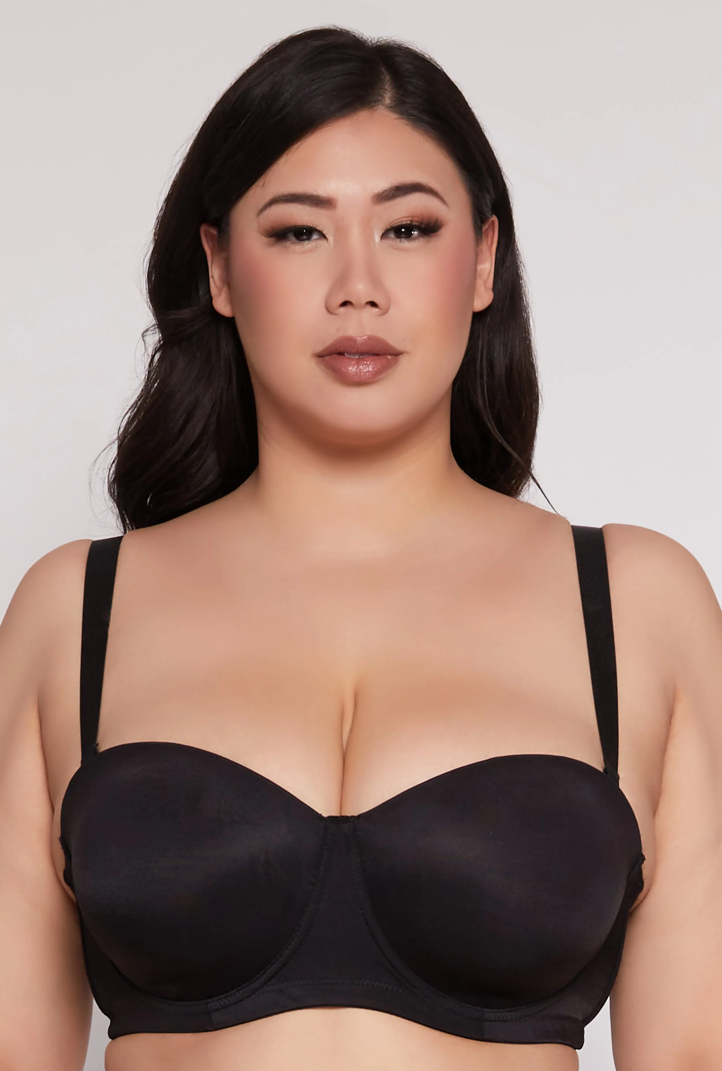 Plus Size Balconette Bra | Convertible to Strapless sold by Rainbow