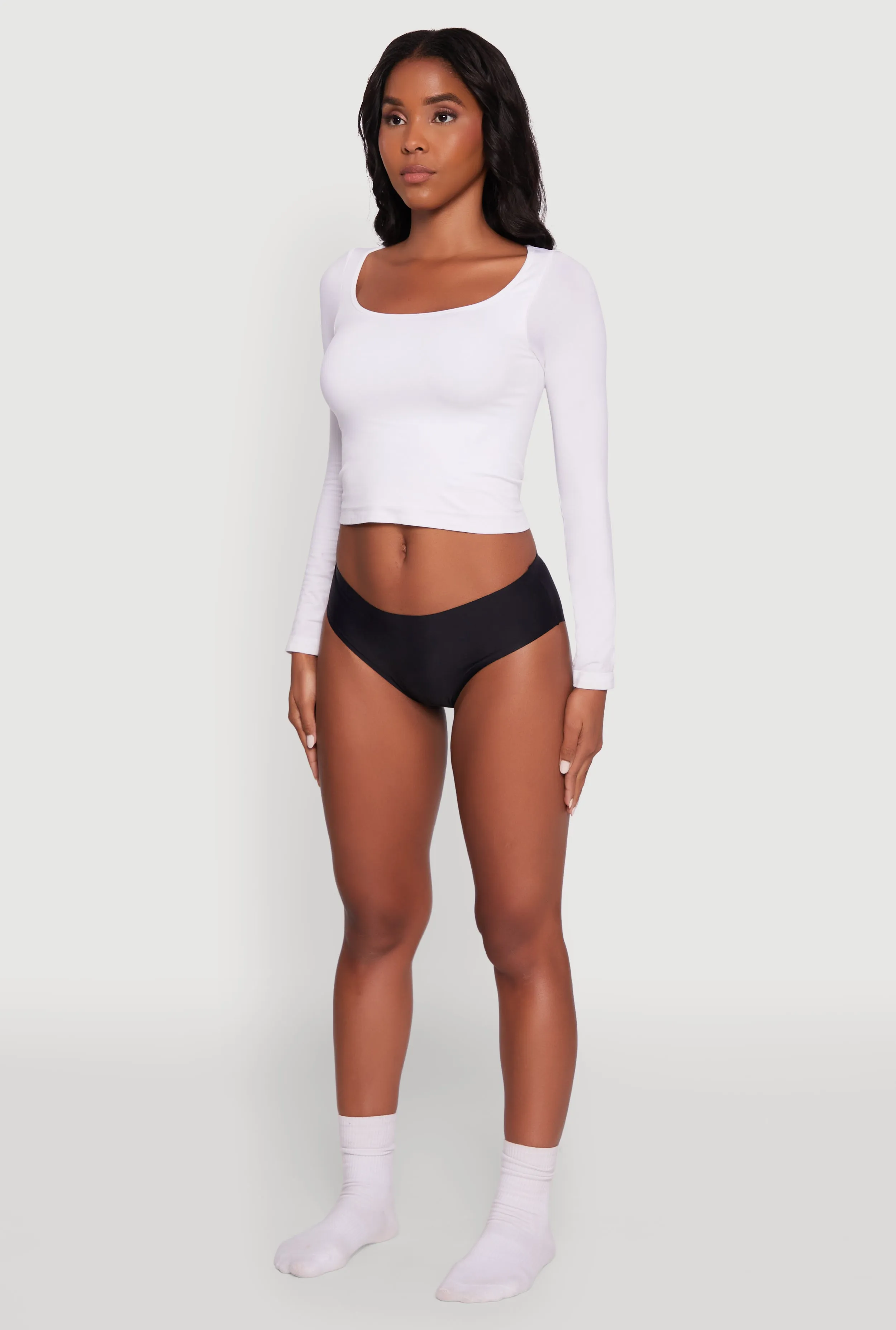 Laser Cut Seamless Hipster Panty sold by Rainbow product image thumbnail 5