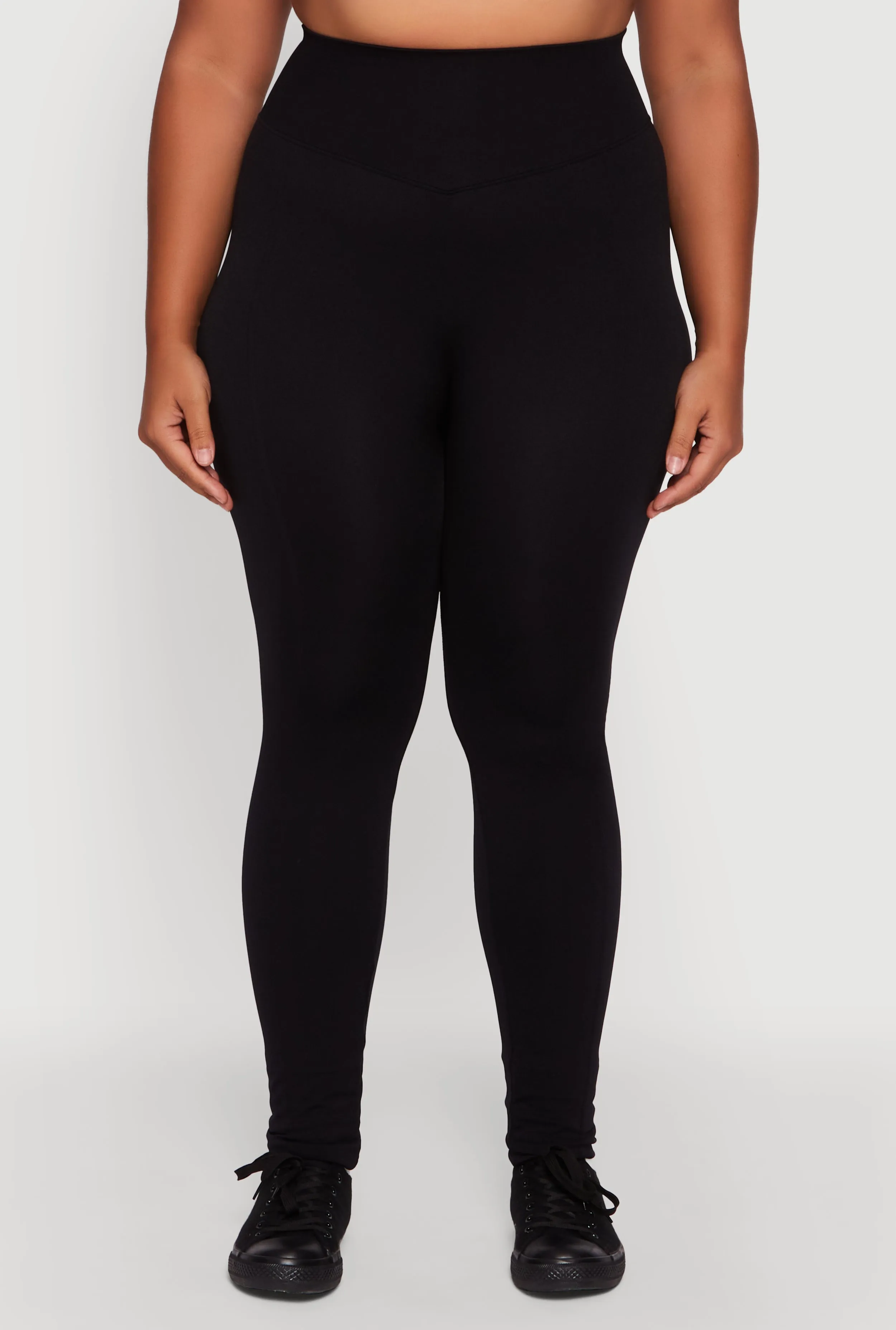 Plus Size High Waist Seamless Leggings sold by Rainbow product image thumbnail 5