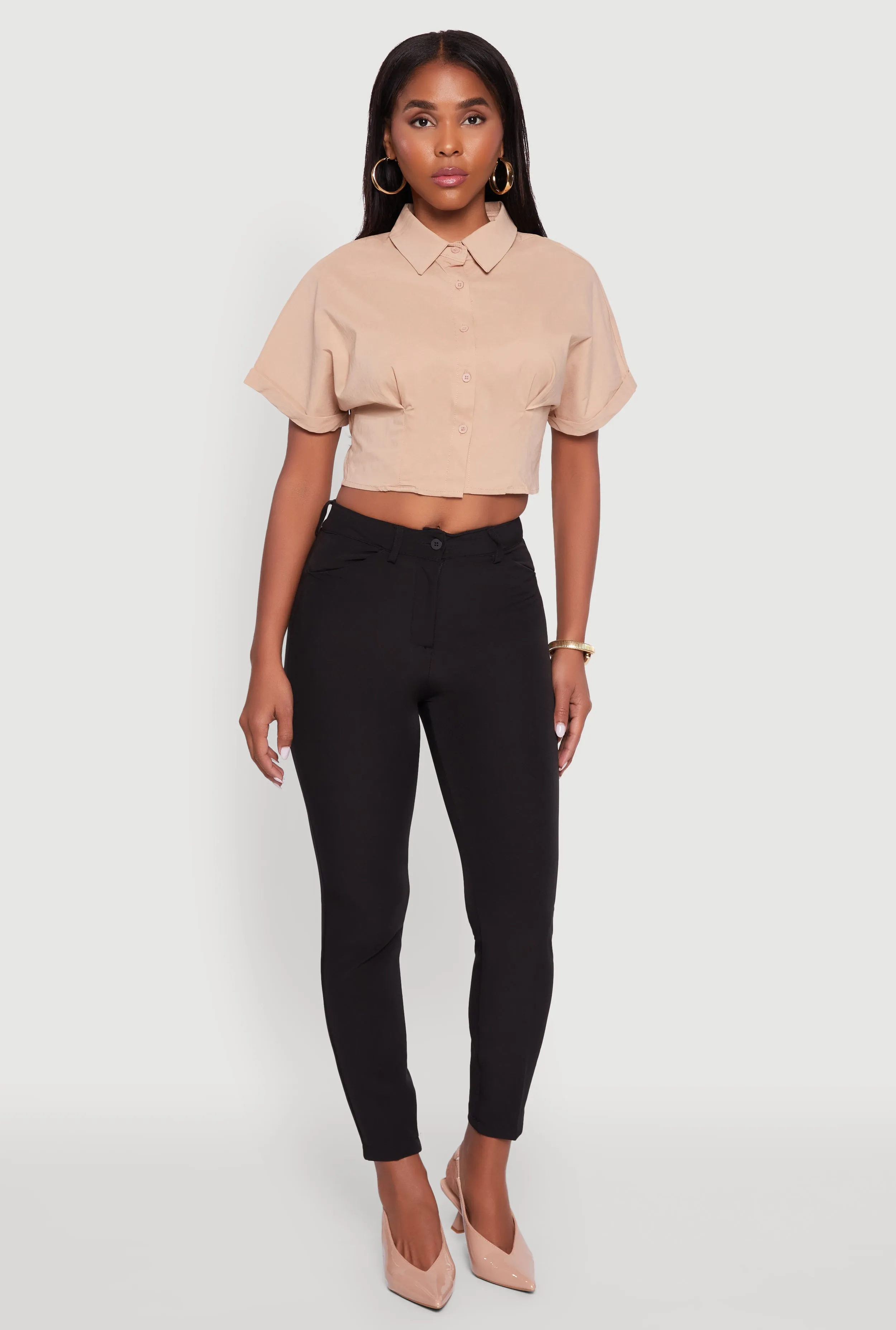 Skinny Leg Dress Pants sold by Rainbow