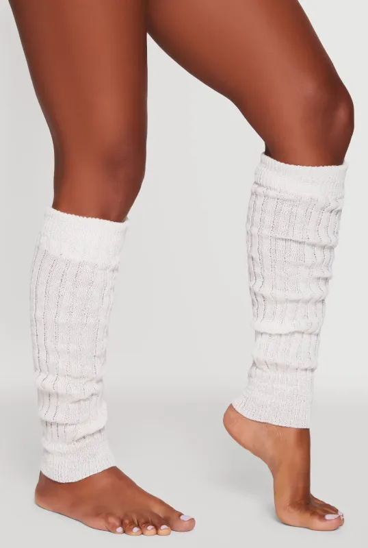 Ribbed Knit Leg Warmers sold by Rainbow
