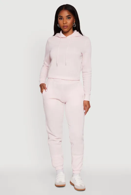High Waisted Fleece Lined Sweatpants sold by Rainbow
