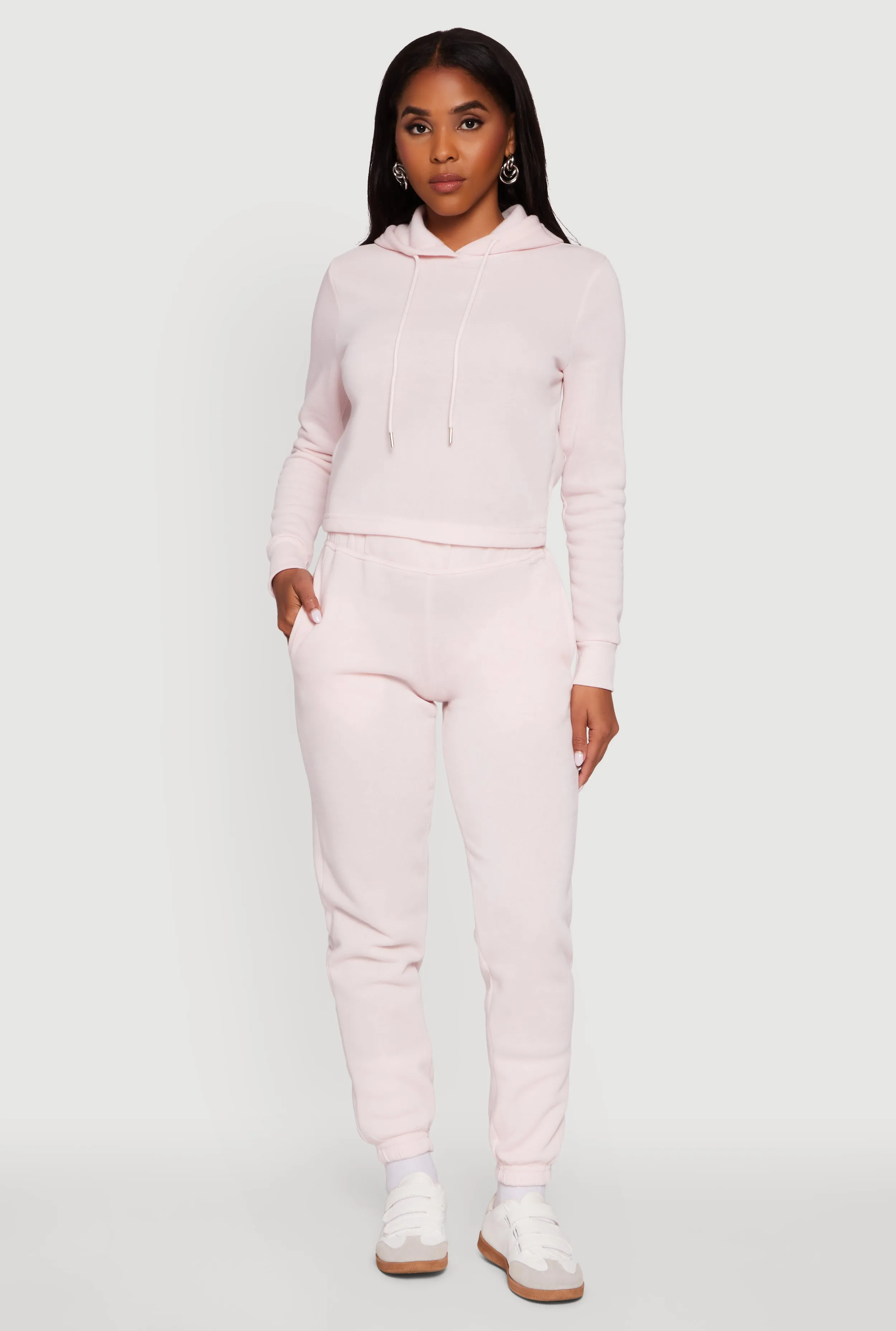 High Waisted Fleece Lined Sweatpants sold by Rainbow