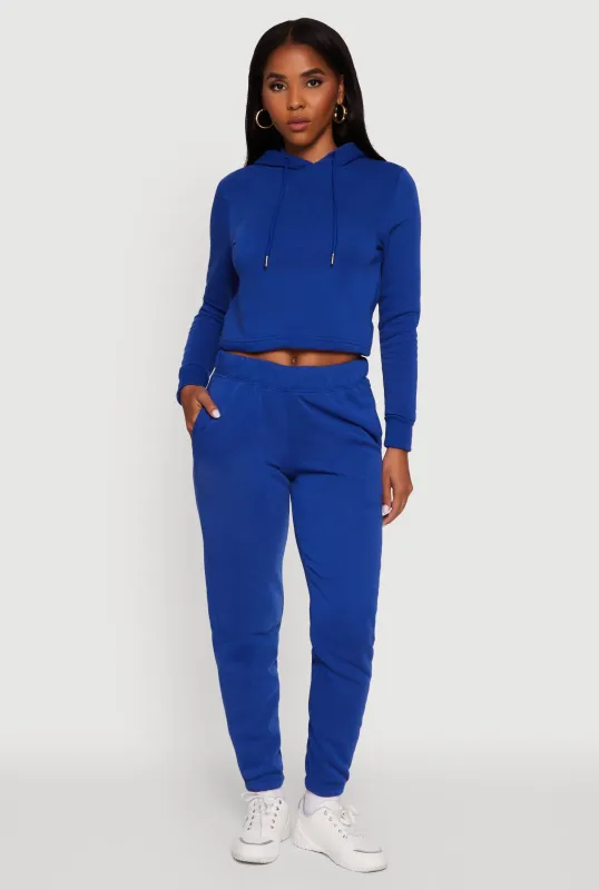 High Waisted Fleece Lined Sweatpants sold by Rainbow