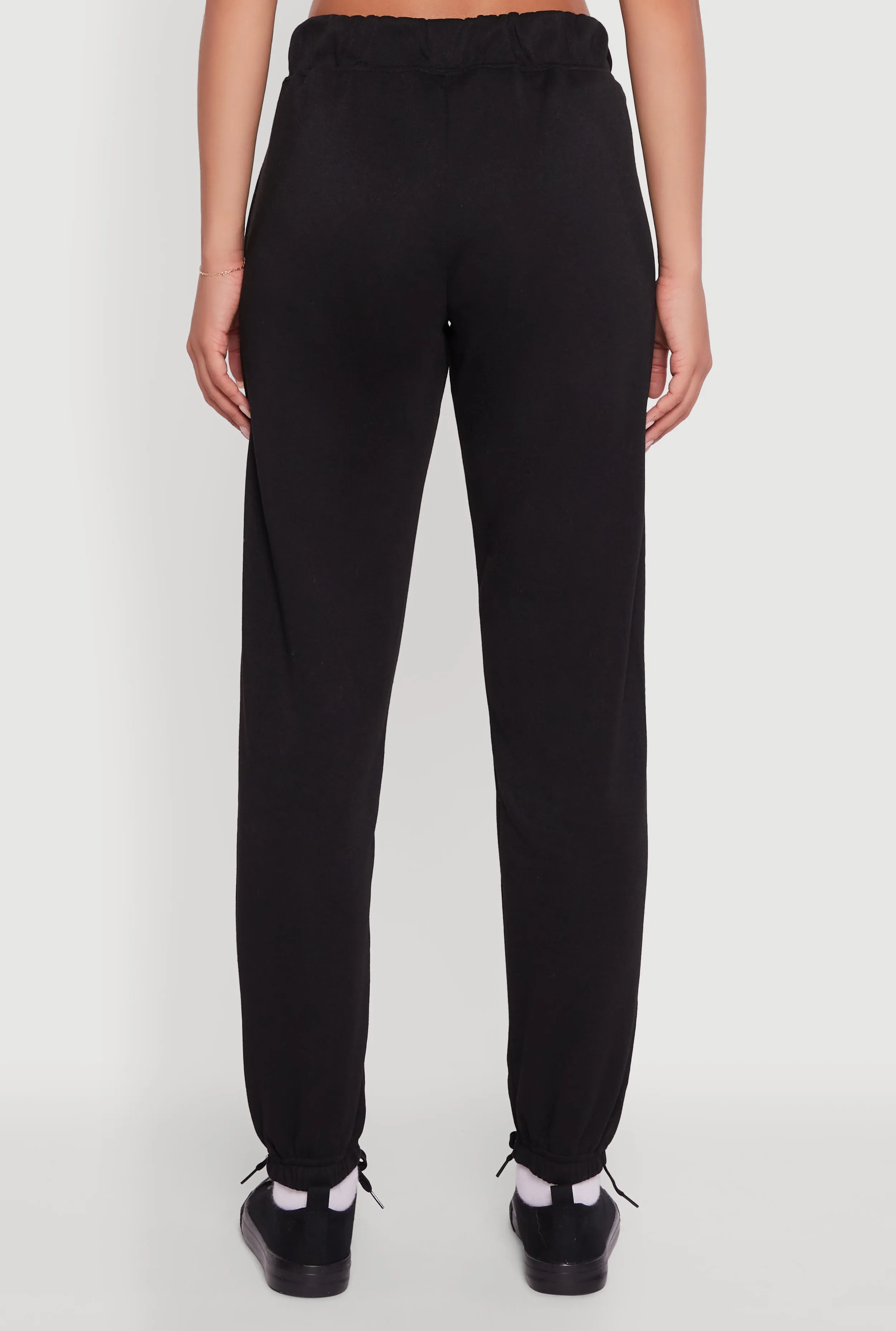 High Waisted Fleece Lined Sweatpants sold by Rainbow product image thumbnail 5