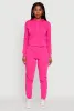 Fleece Lined Cropped Pullover Hooded Sweatshirt sold by Rainbow