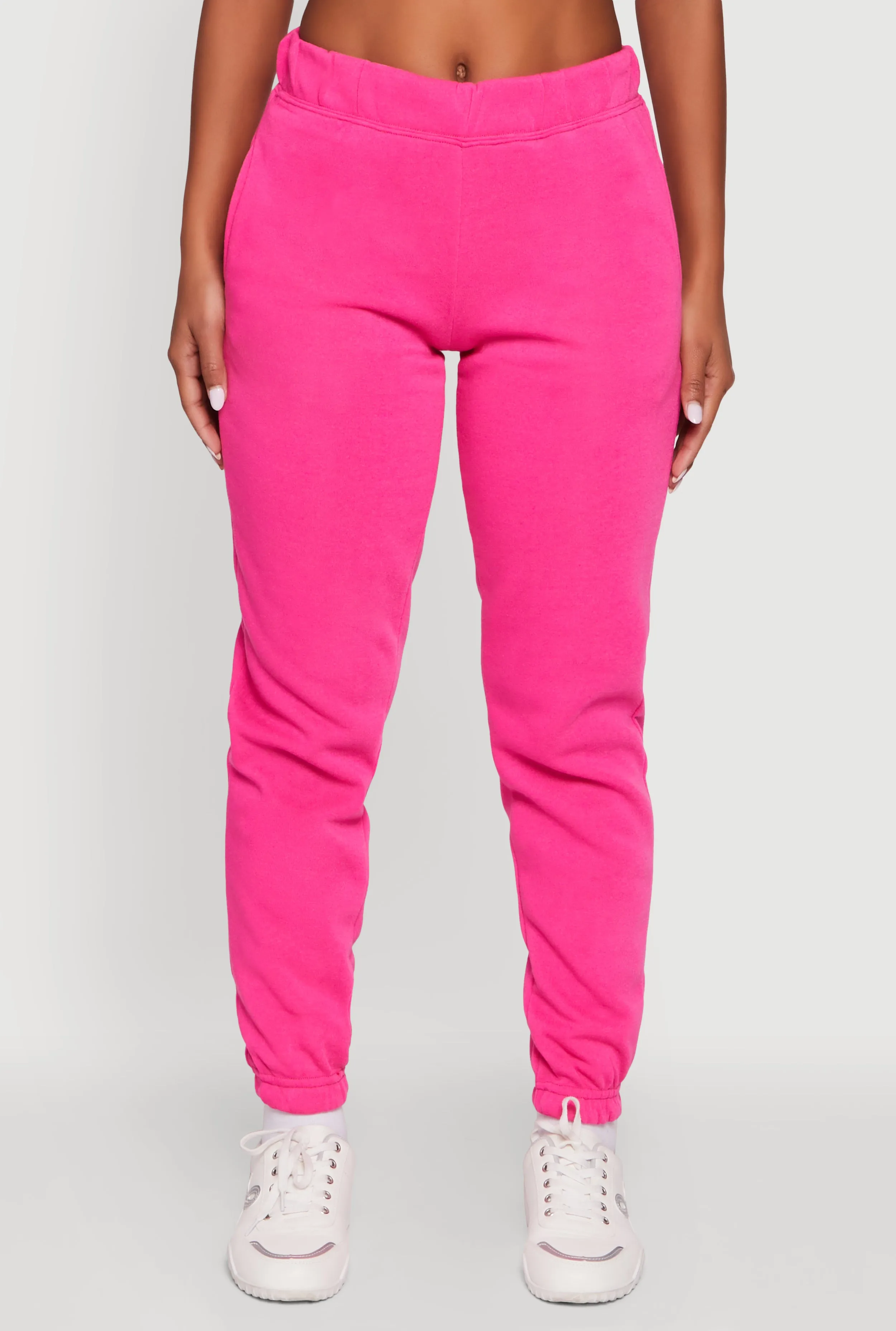 High Waisted Fleece Lined Sweatpants sold by Rainbow product image thumbnail 3