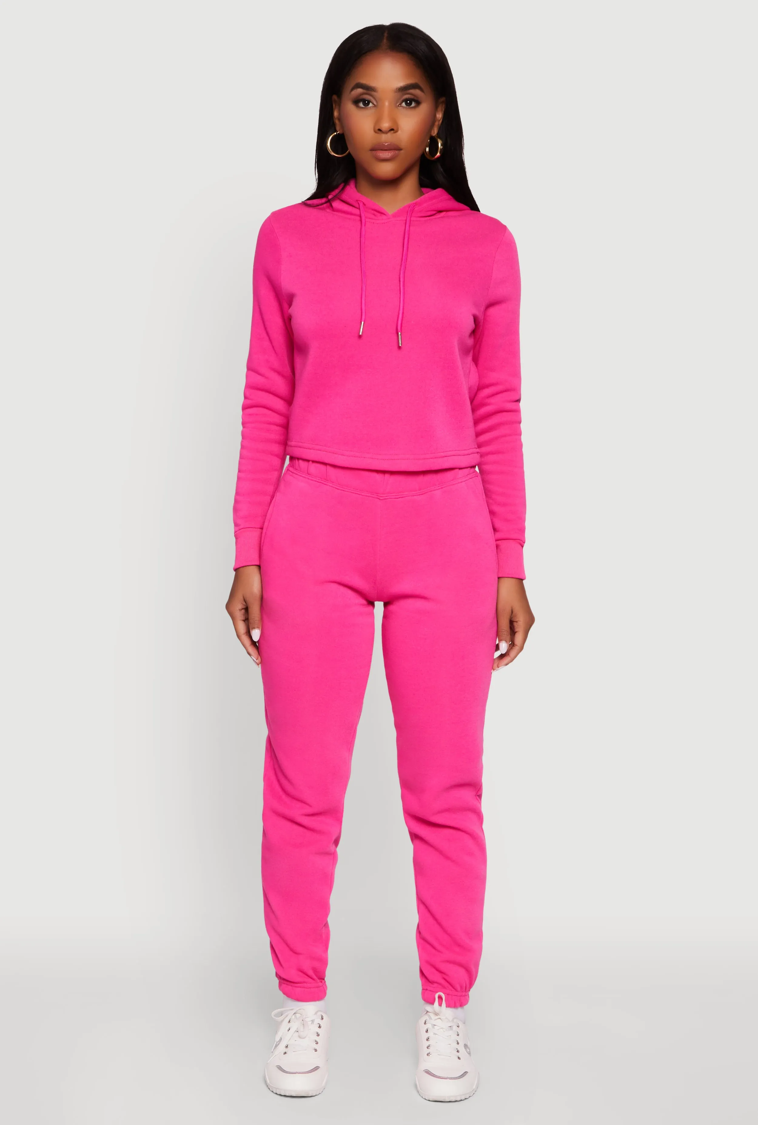 High Waisted Fleece Lined Sweatpants sold by Rainbow product image thumbnail 2