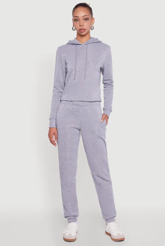 High Waisted Fleece Lined Sweatpants sold by Rainbow