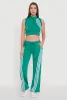 Striped Fleece Lined Wide Leg Sweatpants sold by Rainbow