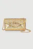 Rhinestone Studded Envelope Clutch sold by Rainbow