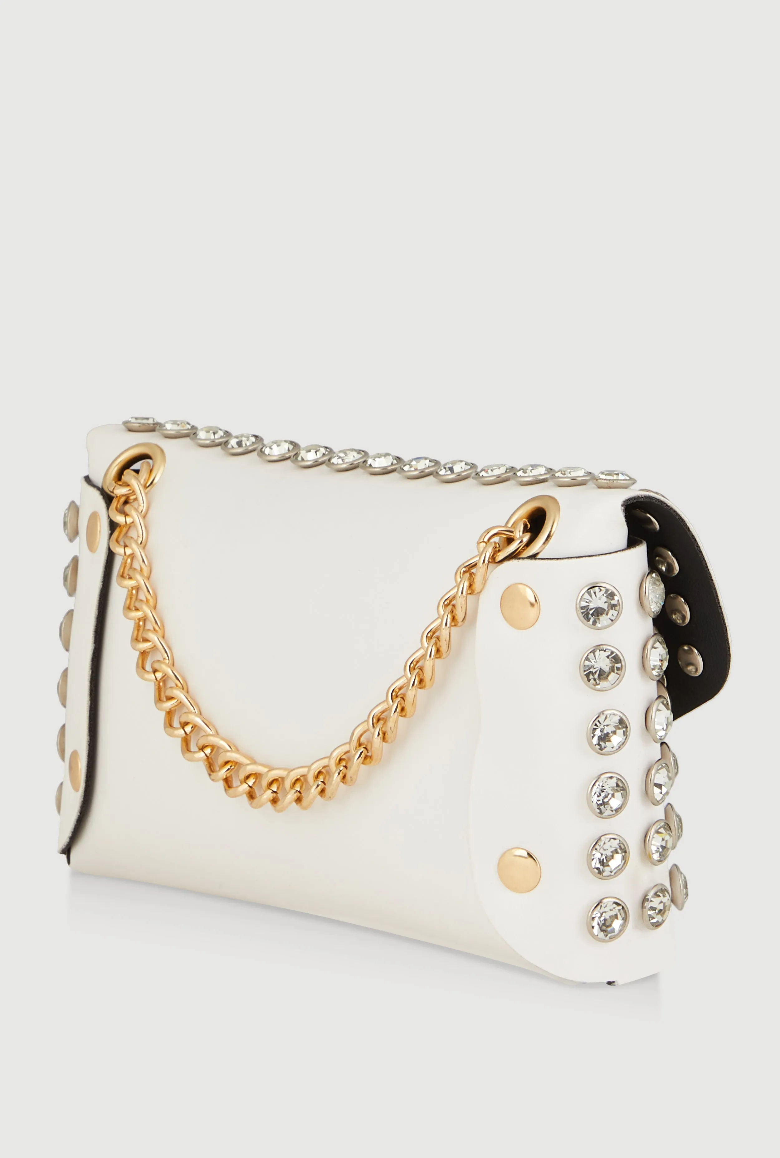 Rhinestone Studded Envelope Clutch sold by Rainbow product image thumbnail 5