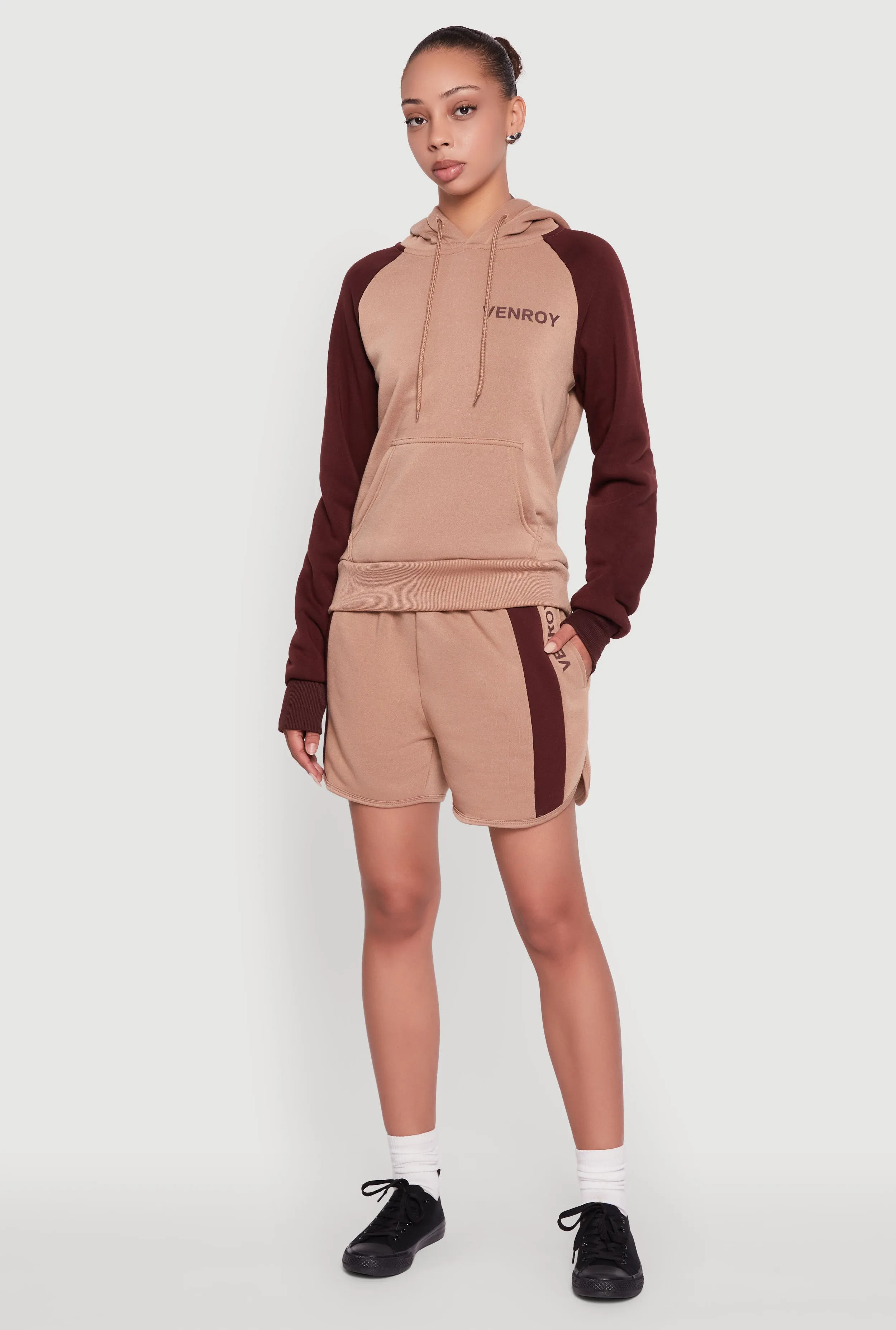 Venroy Graphic Fleece Sweatshorts sold by Rainbow