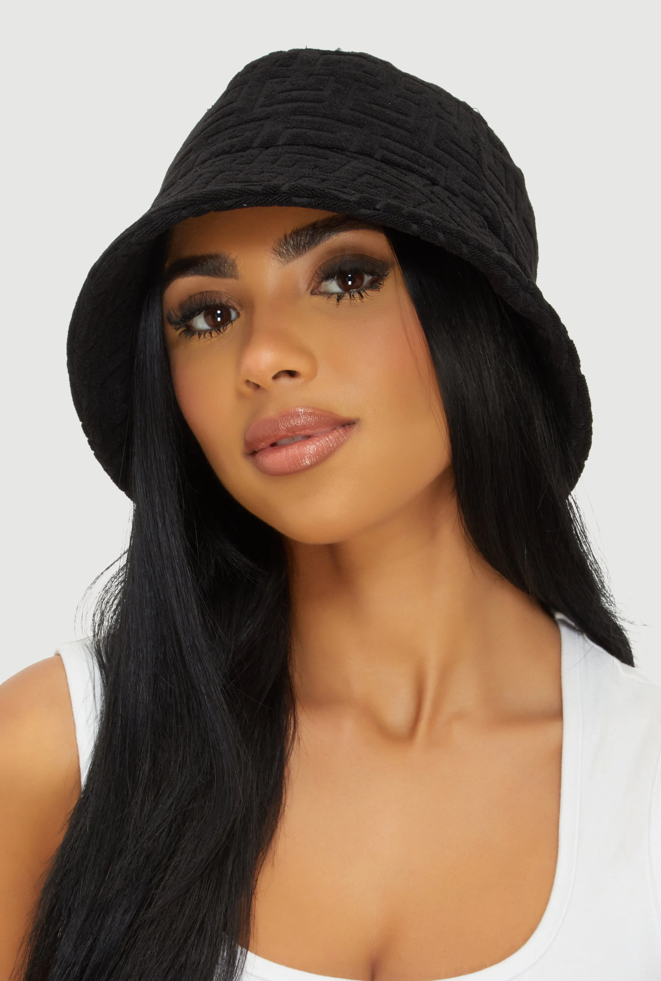 Greek Key Patterned Bucket Hat sold by Rainbow product image thumbnail 2