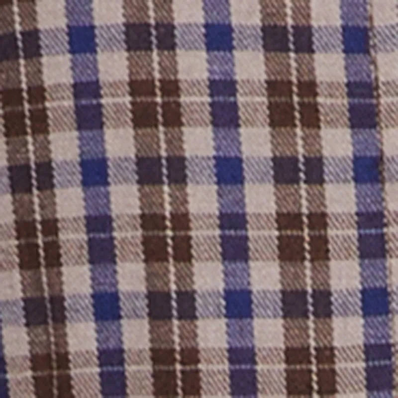 Plaid Tabbed Sleeve Button Front Shirt Dress sold by Rainbow product image thumbnail 4