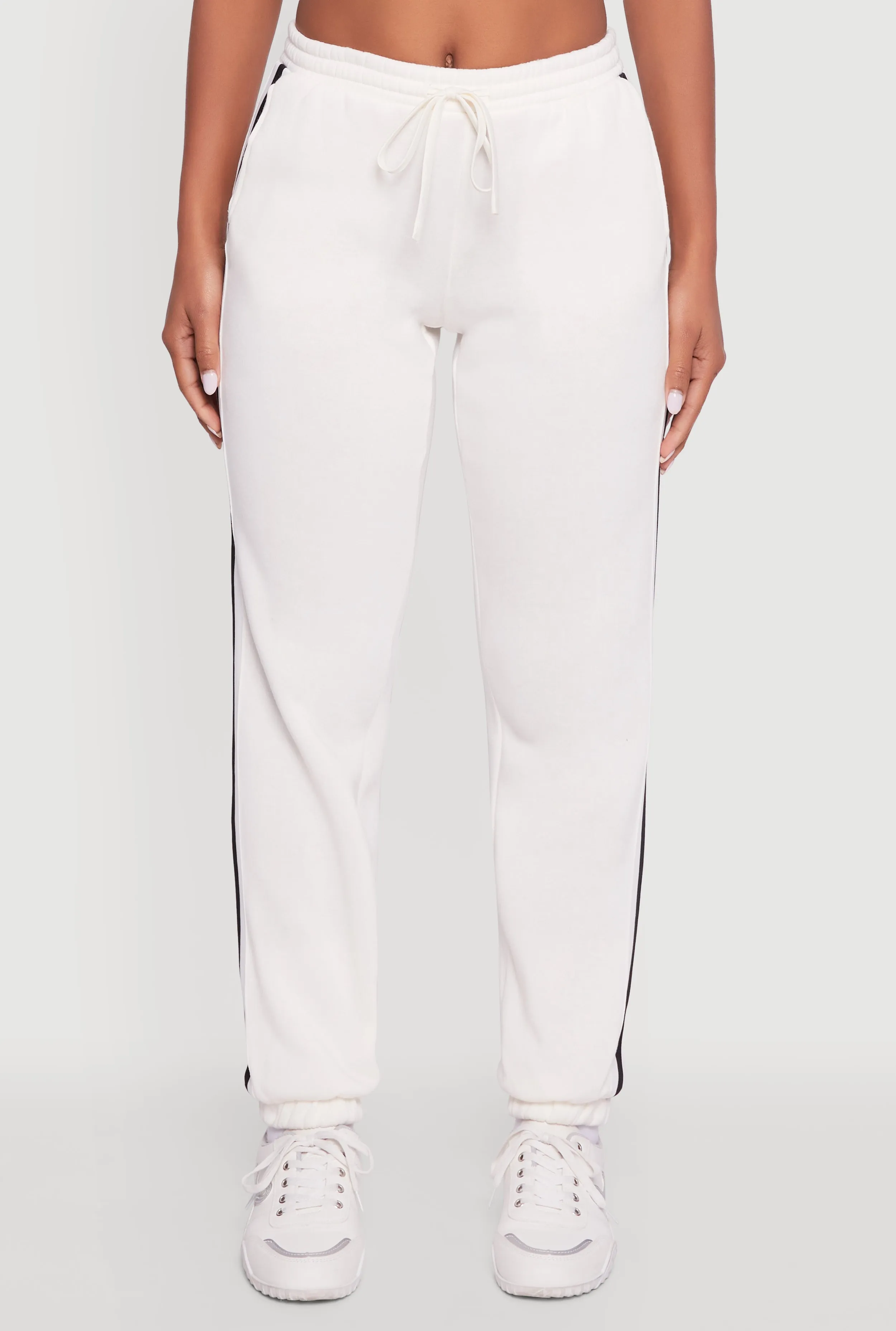 Varsity Stripe Side Drawstring Waist Sweatpants sold by Rainbow product image thumbnail 3