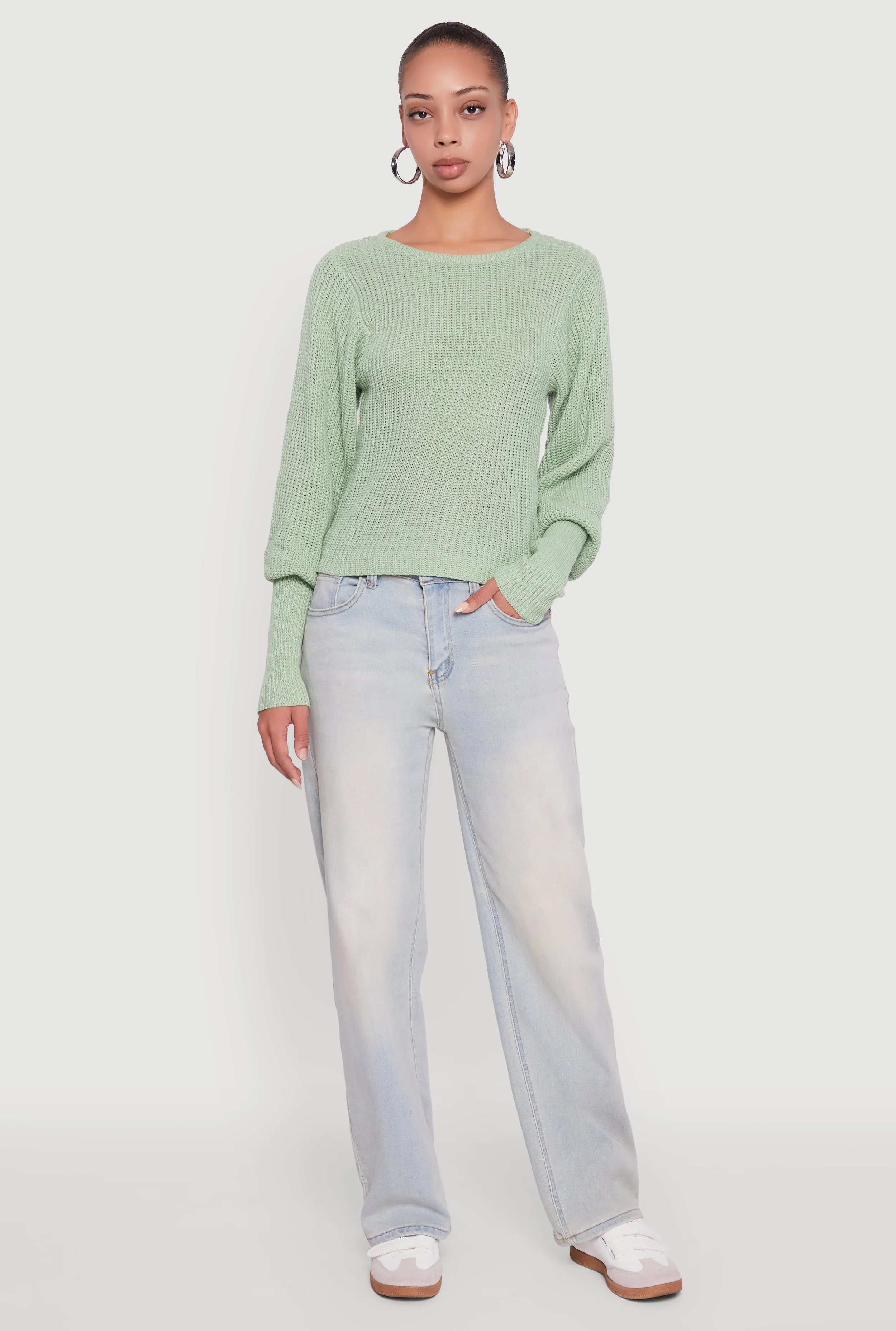 Leg of Mutton Pullover Sweater sold by Rainbow product image thumbnail 3