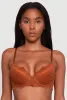 Floral Lace Studded Strap Plunge Bra sold by Rainbow