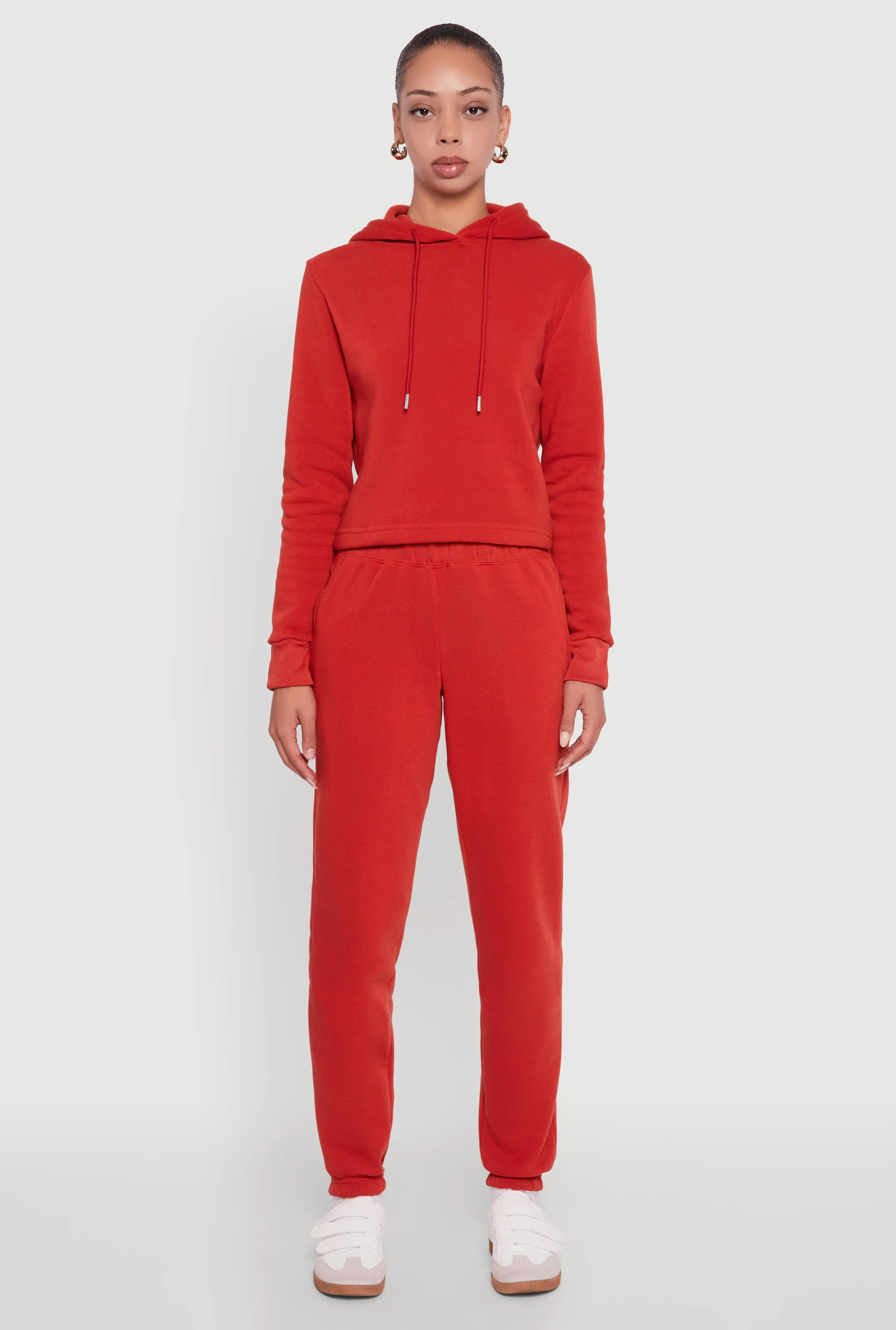 High Waisted Fleece Lined Sweatpants sold by Rainbow product image thumbnail 2