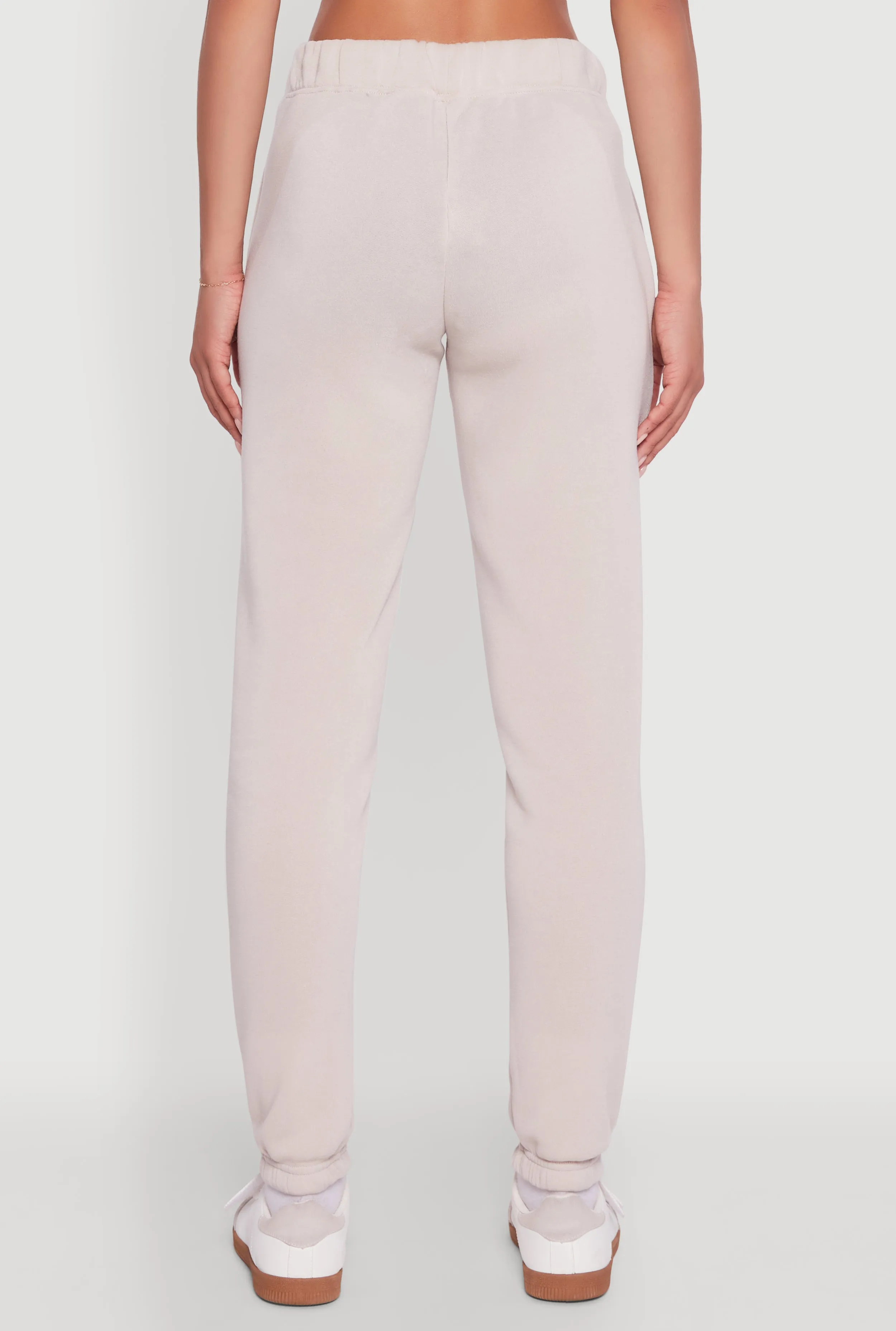 High Waisted Fleece Lined Sweatpants sold by Rainbow product image thumbnail 5