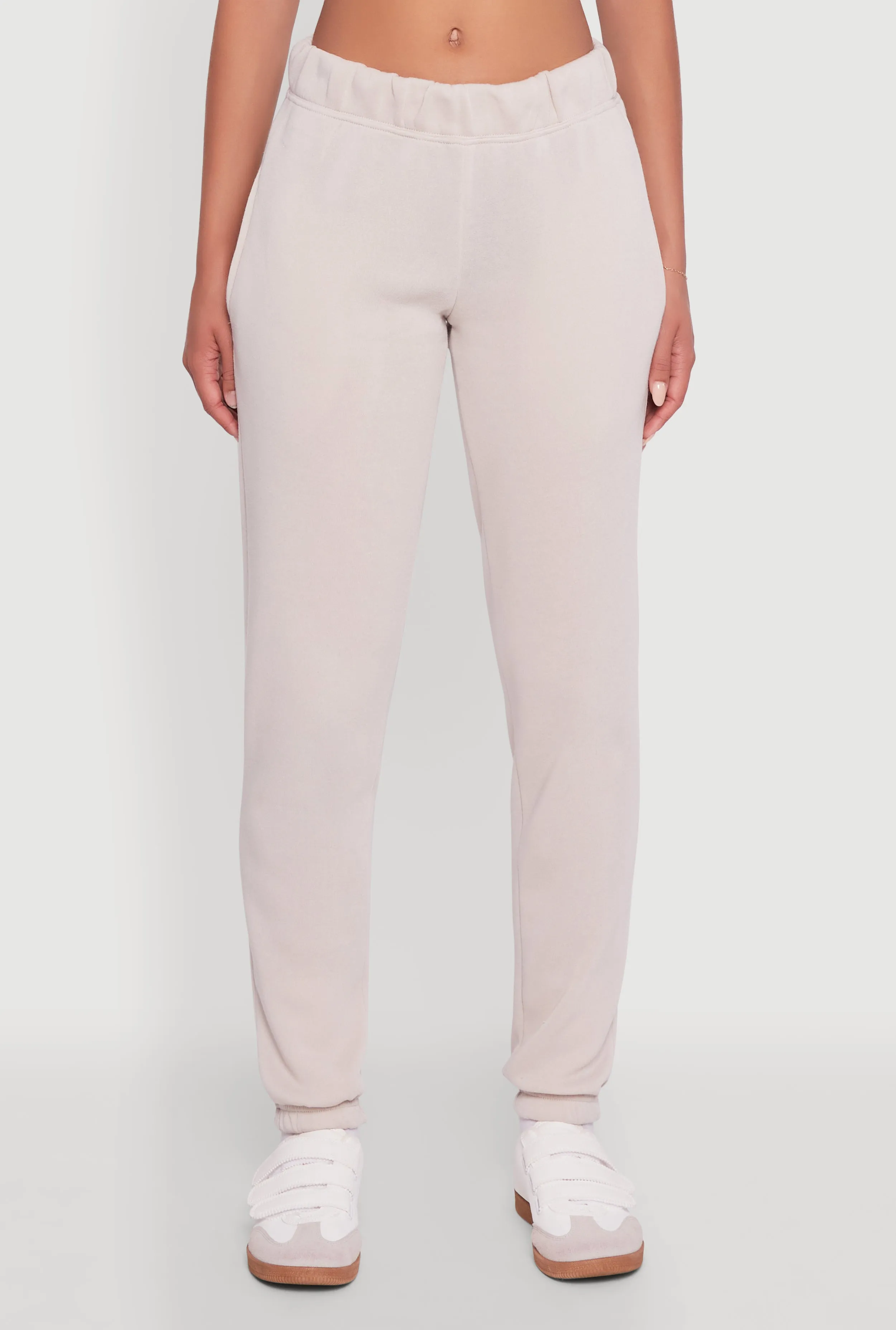 High Waisted Fleece Lined Sweatpants sold by Rainbow product image thumbnail 3
