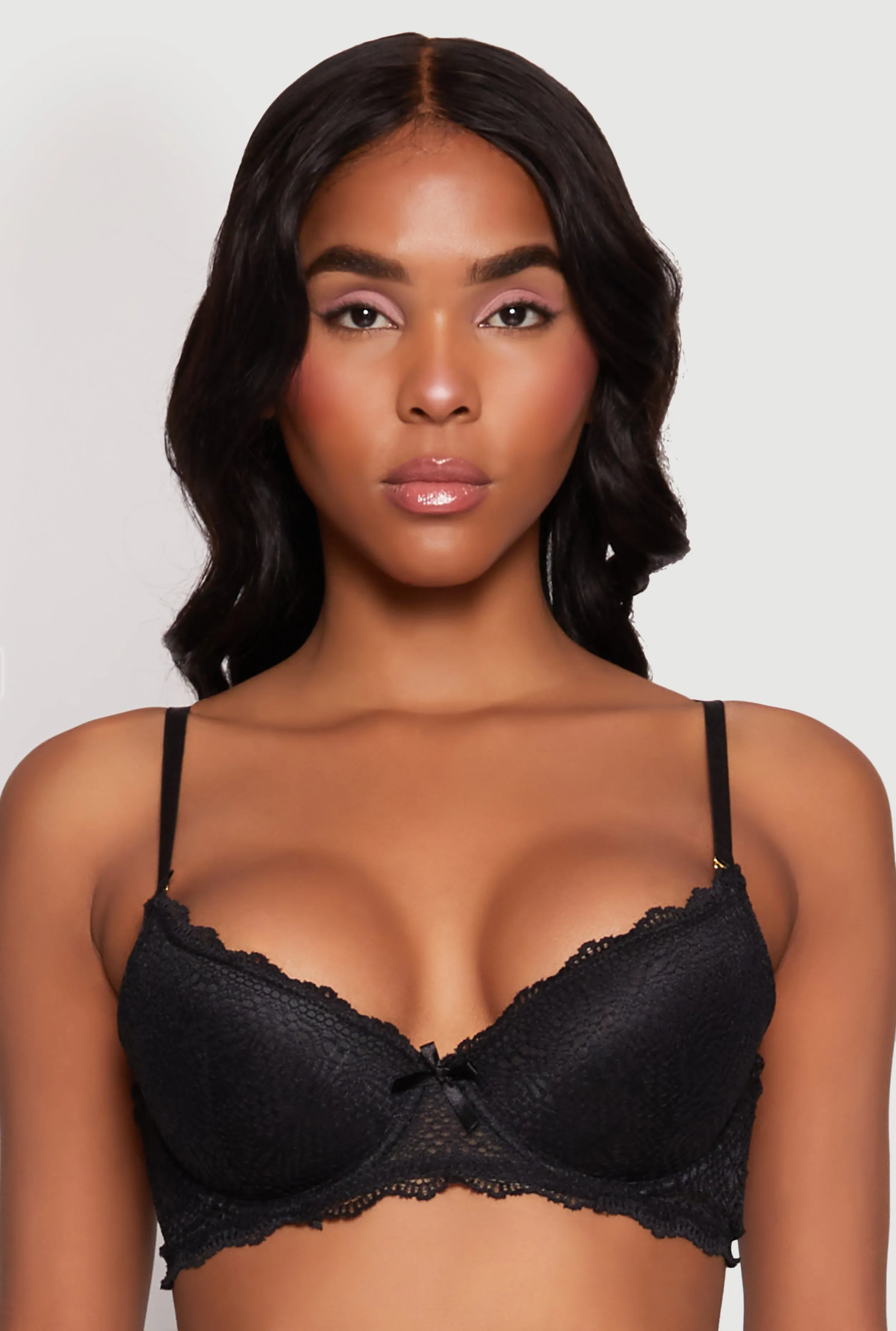 Lace Plunge Bra sold by Rainbow