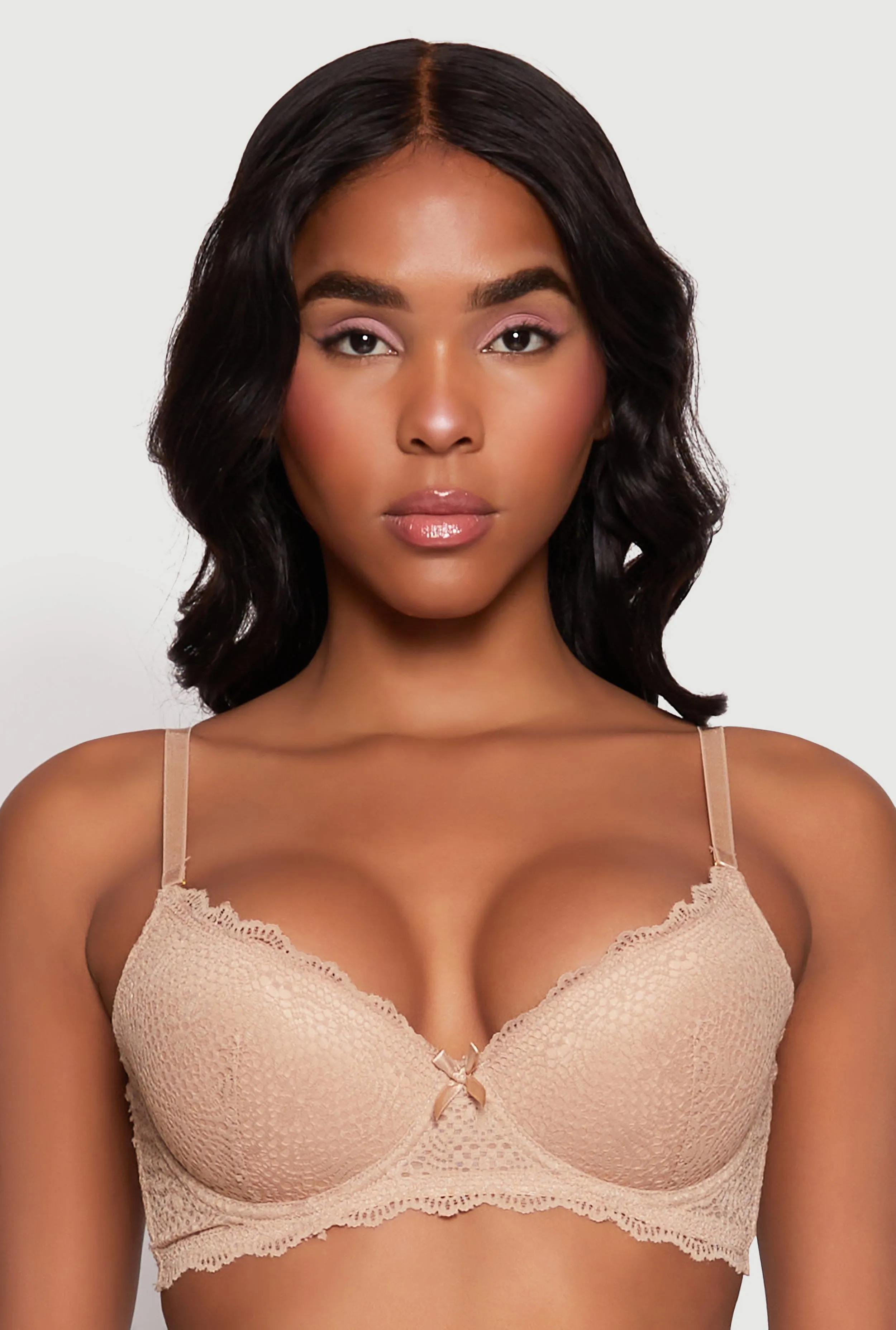 Lace Convertible Plunge Bra sold by Rainbow