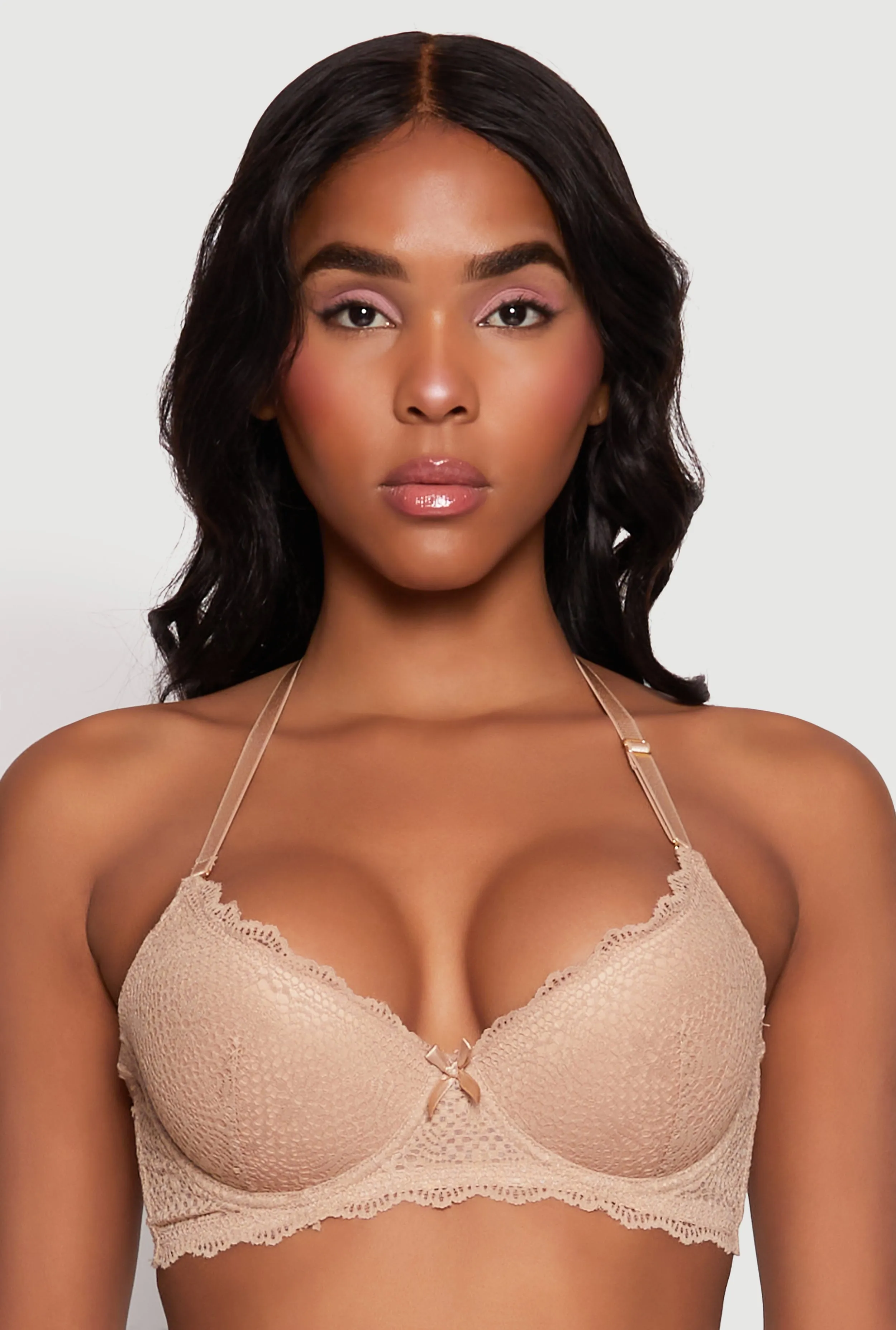 Lace Convertible Plunge Bra sold by Rainbow product image thumbnail 5