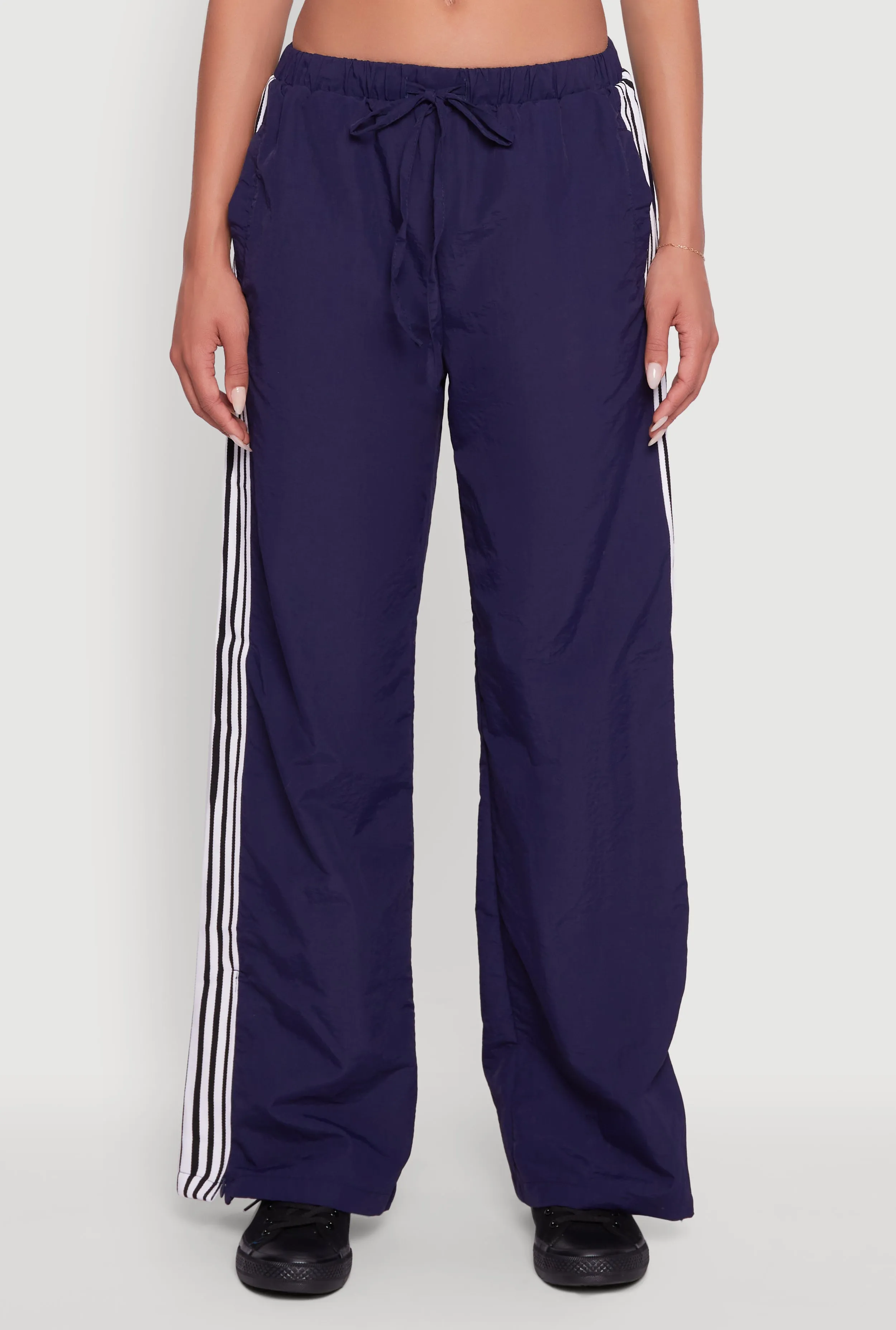 Side Striped Nylon Track Pants sold by Rainbow product image thumbnail 3