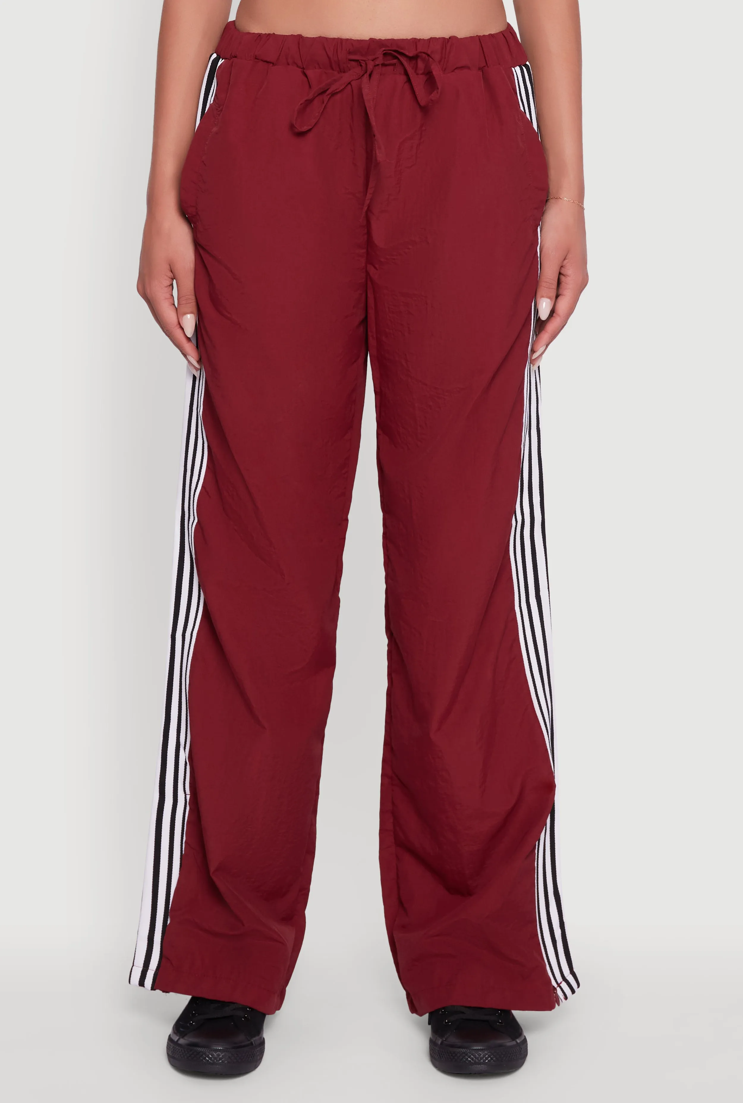 Side Striped Nylon Track Pants sold by Rainbow product image thumbnail 3