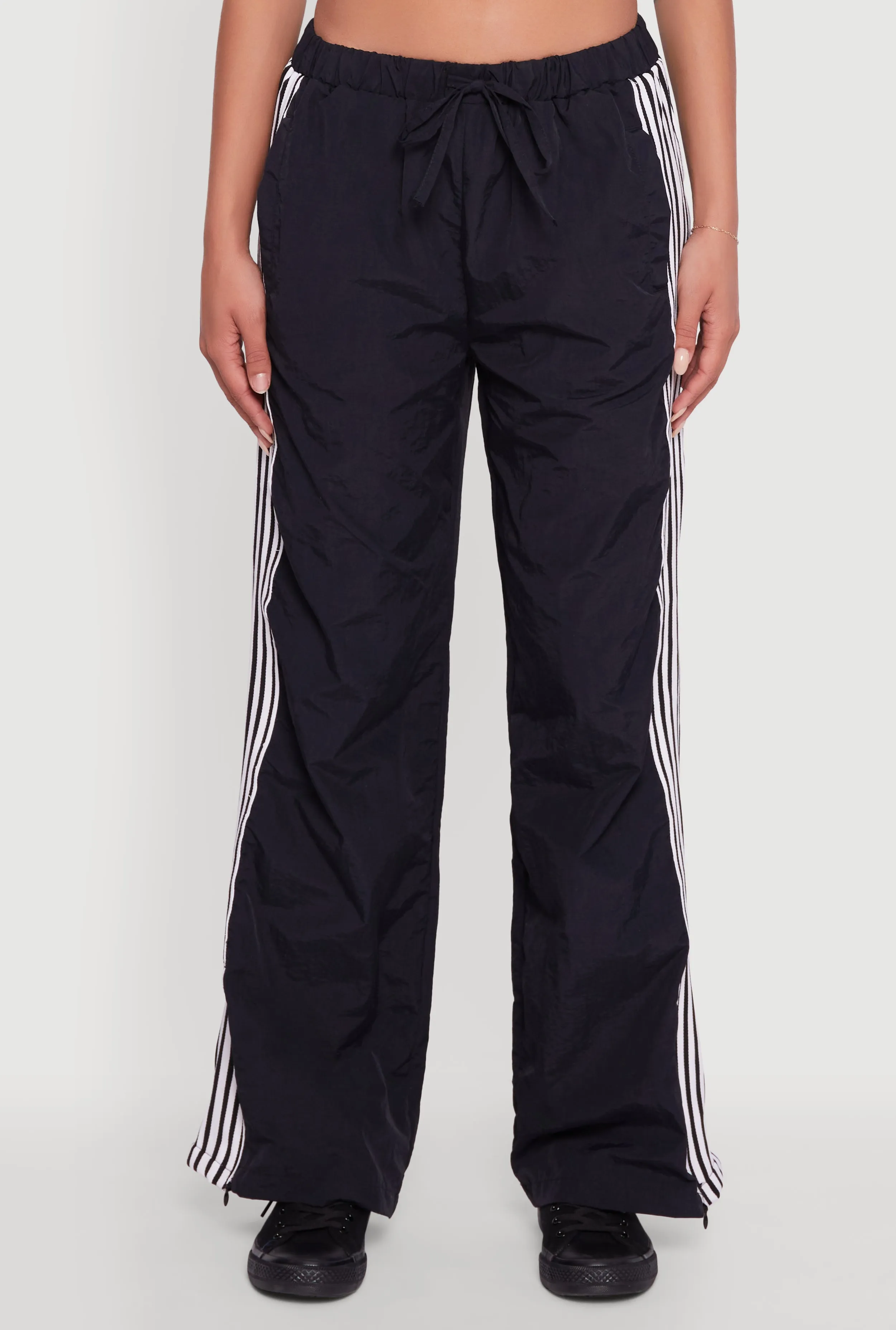 Side Striped Nylon Track Pants sold by Rainbow product image thumbnail 3